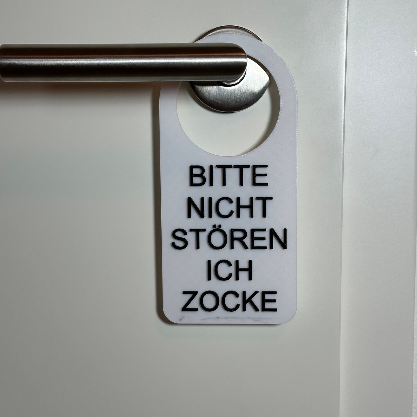 Türanhänger für Gamer - Bitte nicht stören Zockerzimmer - Türschild