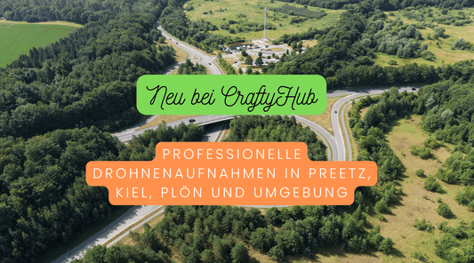 Neuer Service: Professionelle Drohnenaufnahmen