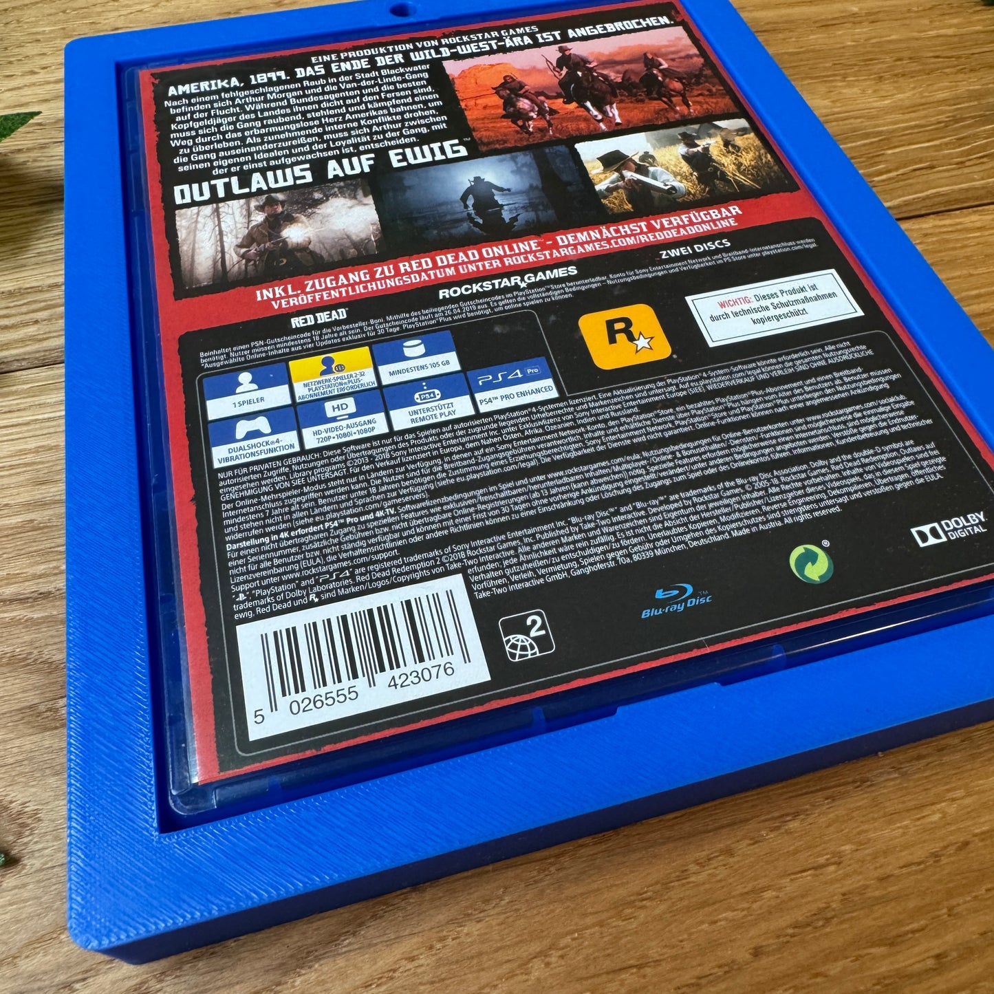 Playstation Game Case Frame Wandhalterung | PS4 / PS5