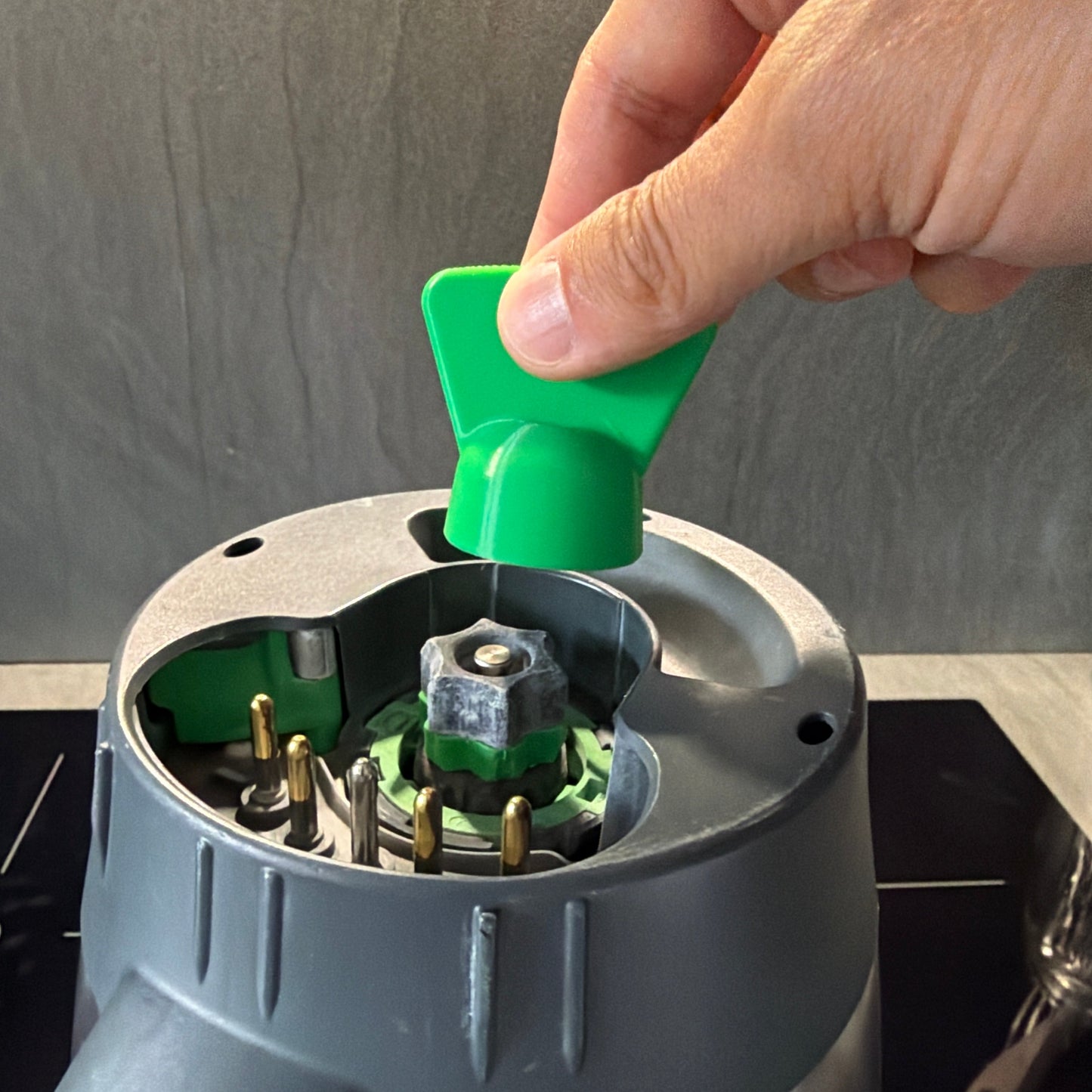 Thermomix Teiglöser für TM5, TM6, TM7 Grün