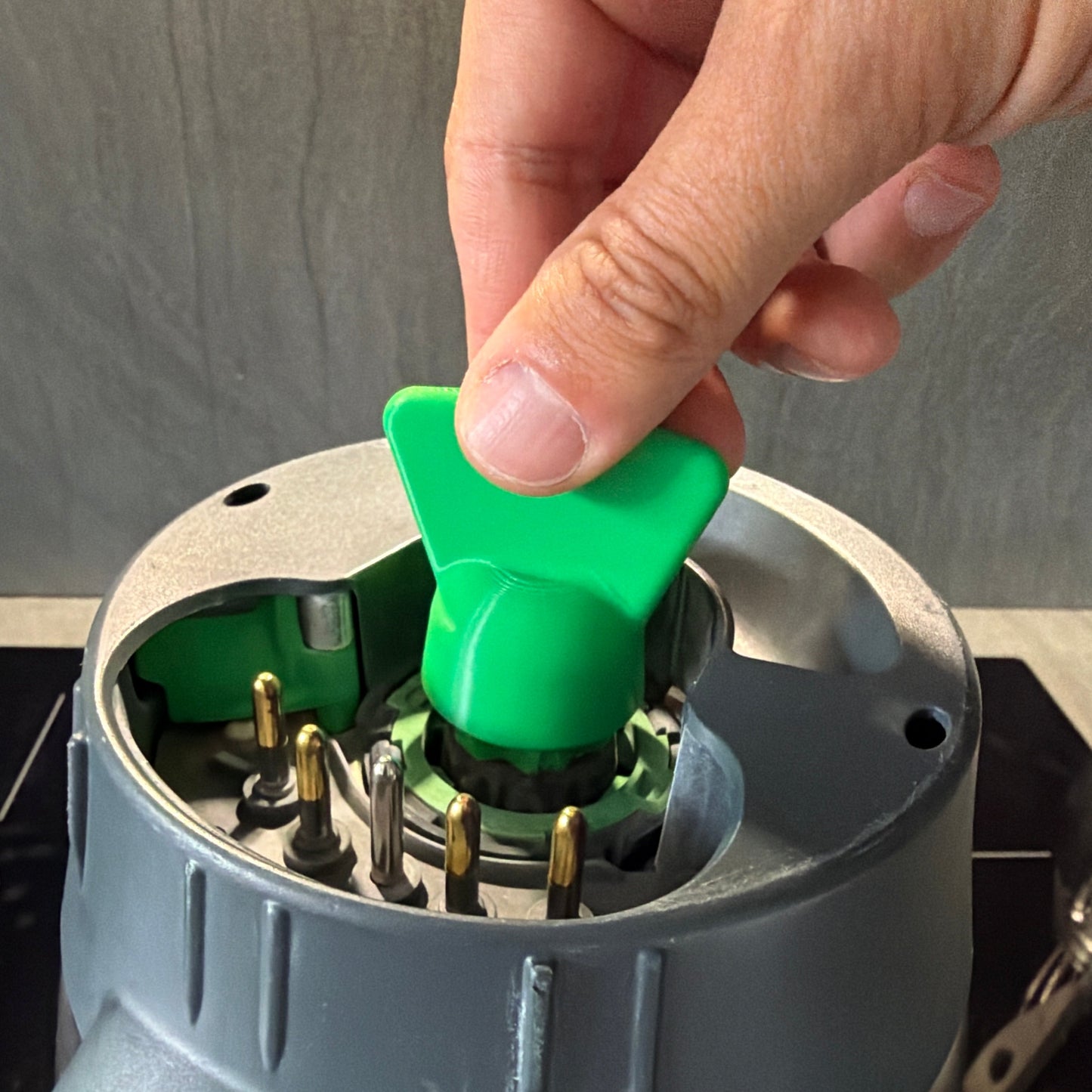 Thermomix Teiglöser für TM5, TM6, TM7 Grün