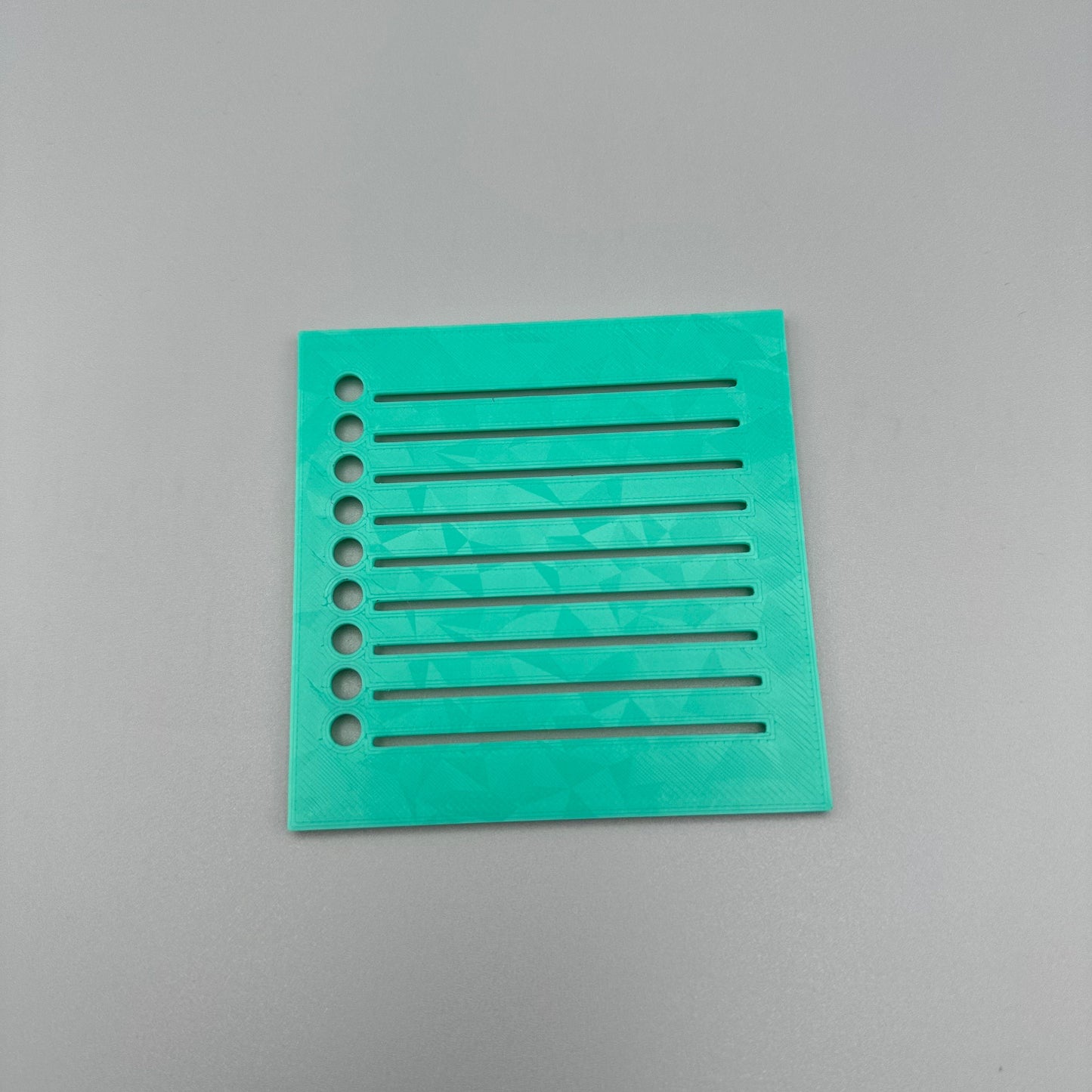 Schablone für Einkaufszettel, To-Do Listen, Notizzettel, Sticky Notes, uvm. / passend für 76x76mm Blöcke