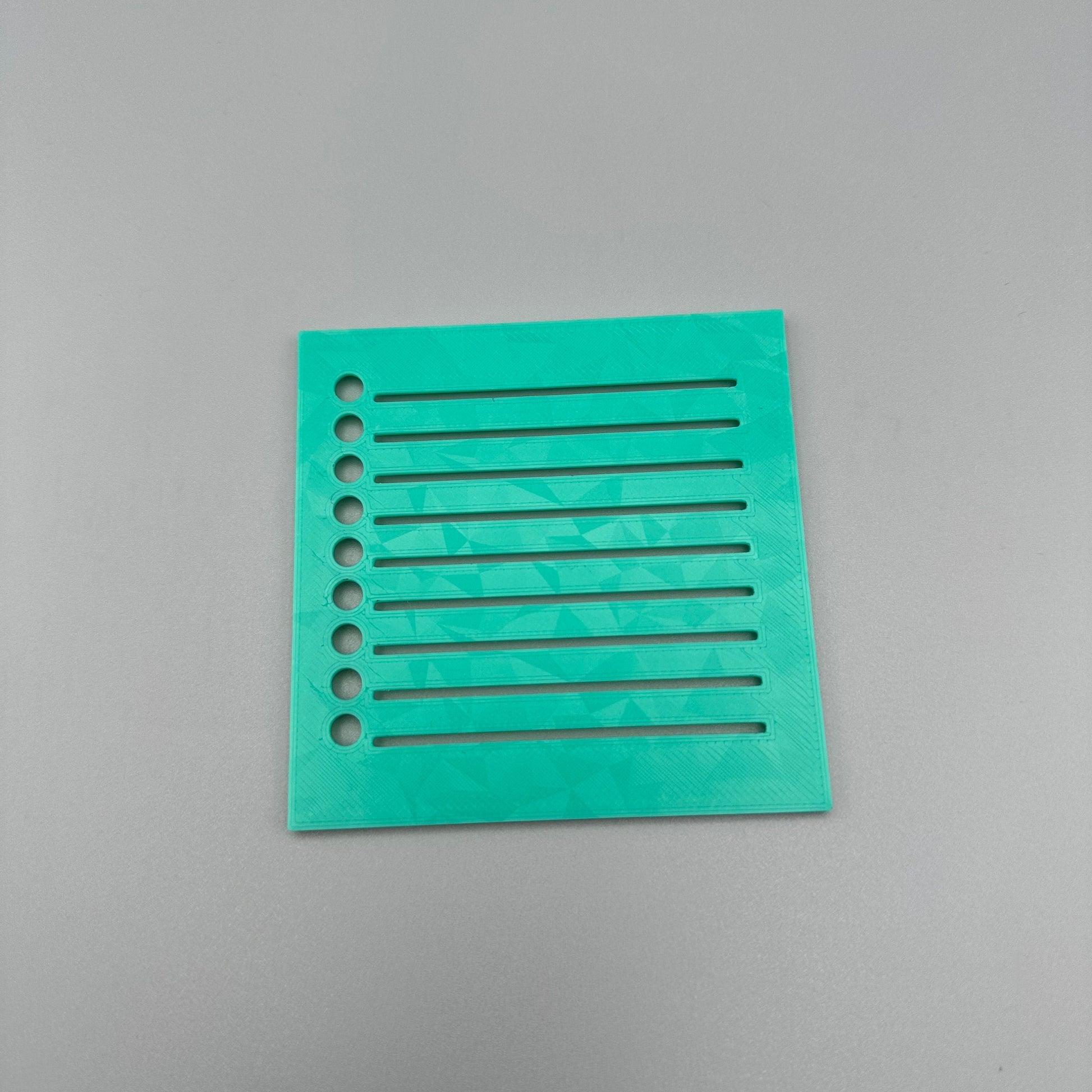 Schablone für Einkaufszettel, To-Do Listen, Notizzettel, Sticky Notes, uvm. / passend für 76x76mm Blöcke