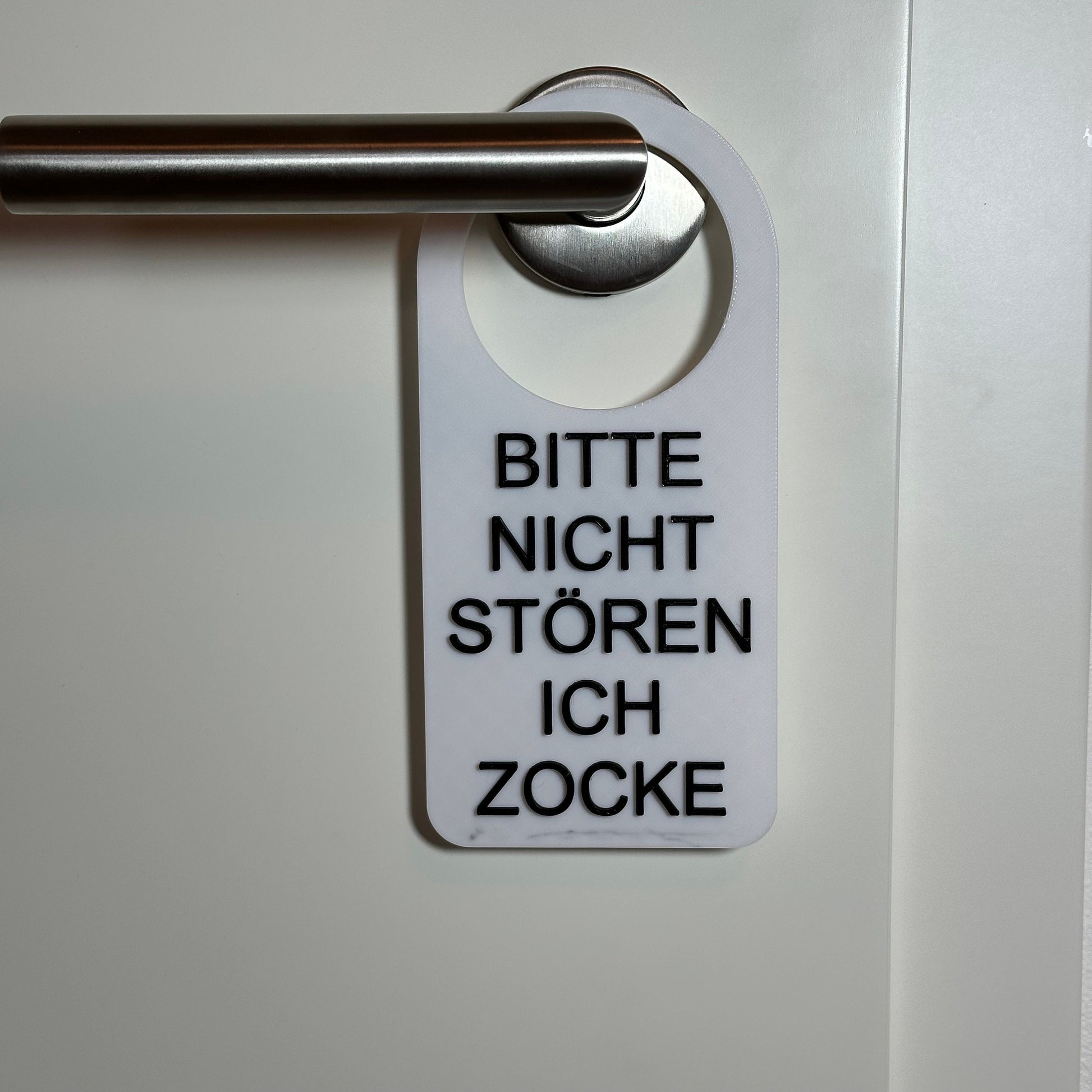 Türanhänger für Gamer - Bitte nicht stören Zockerzimmer - Türschild