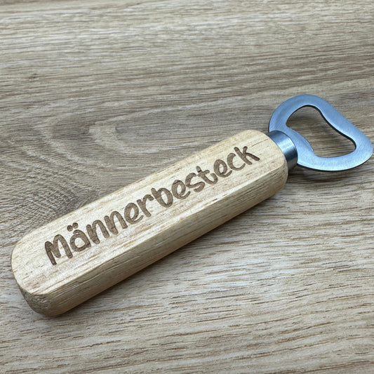 Flaschenöffner Männerbesteck - Geschenkidee / Party / Junggesellenabschied / Vatertag