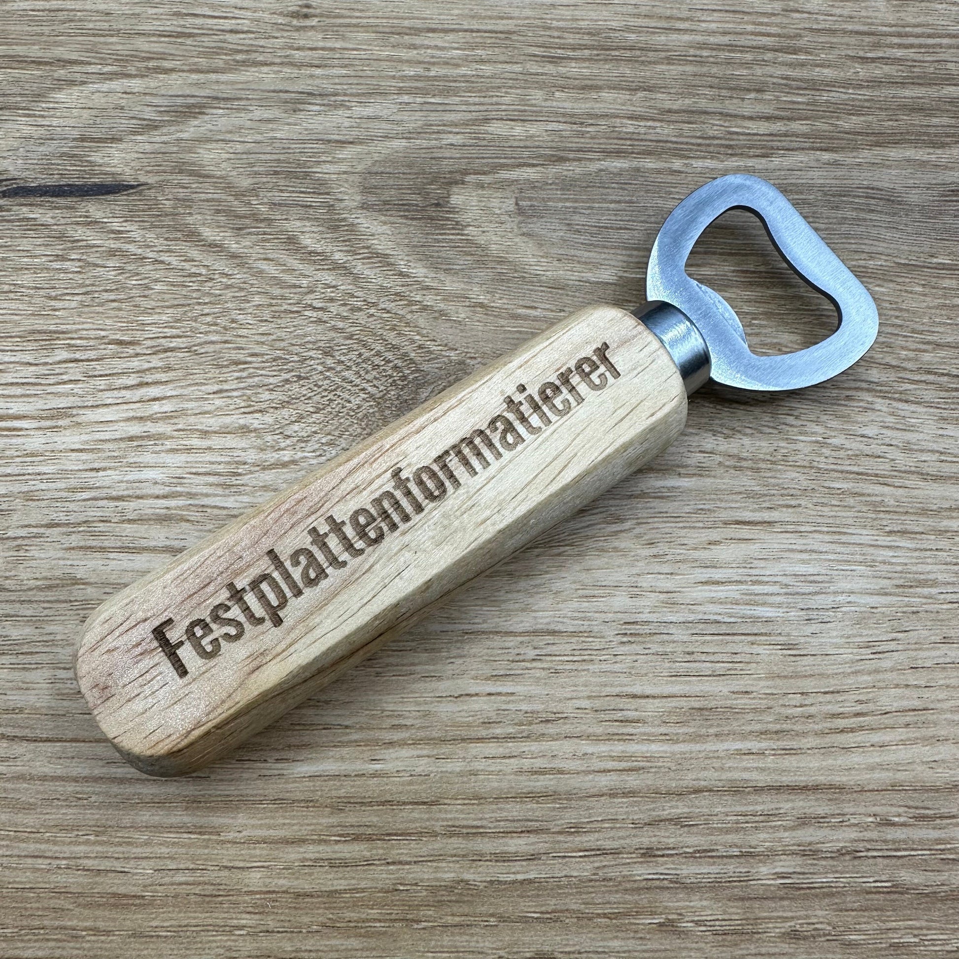 Flaschenöffner Festplattenformatierer - Geschenkidee / Party / Junggesellenabschied / Vatertag