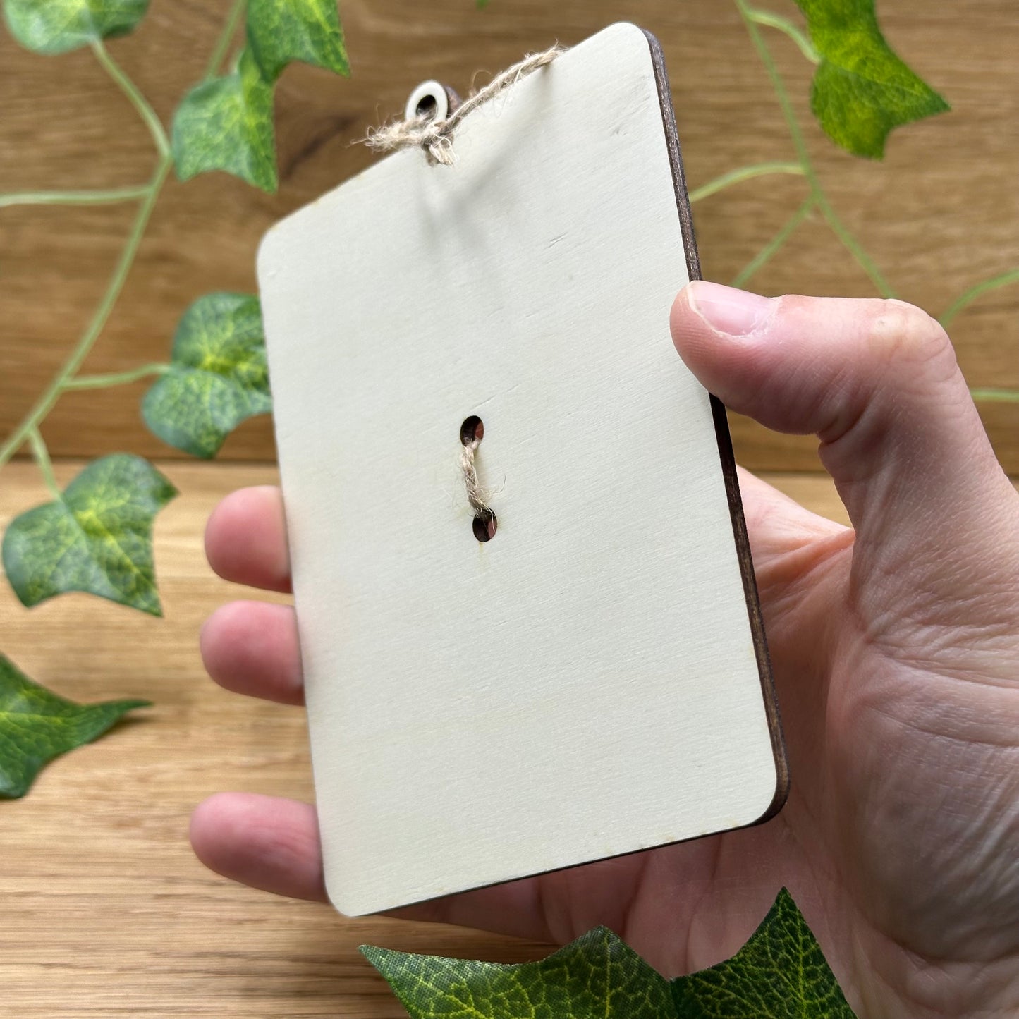 Geldgeschenk - Holz Geschenkkarte für Geburtstag, Firmenjubiläum, Weihnachten, uvm.