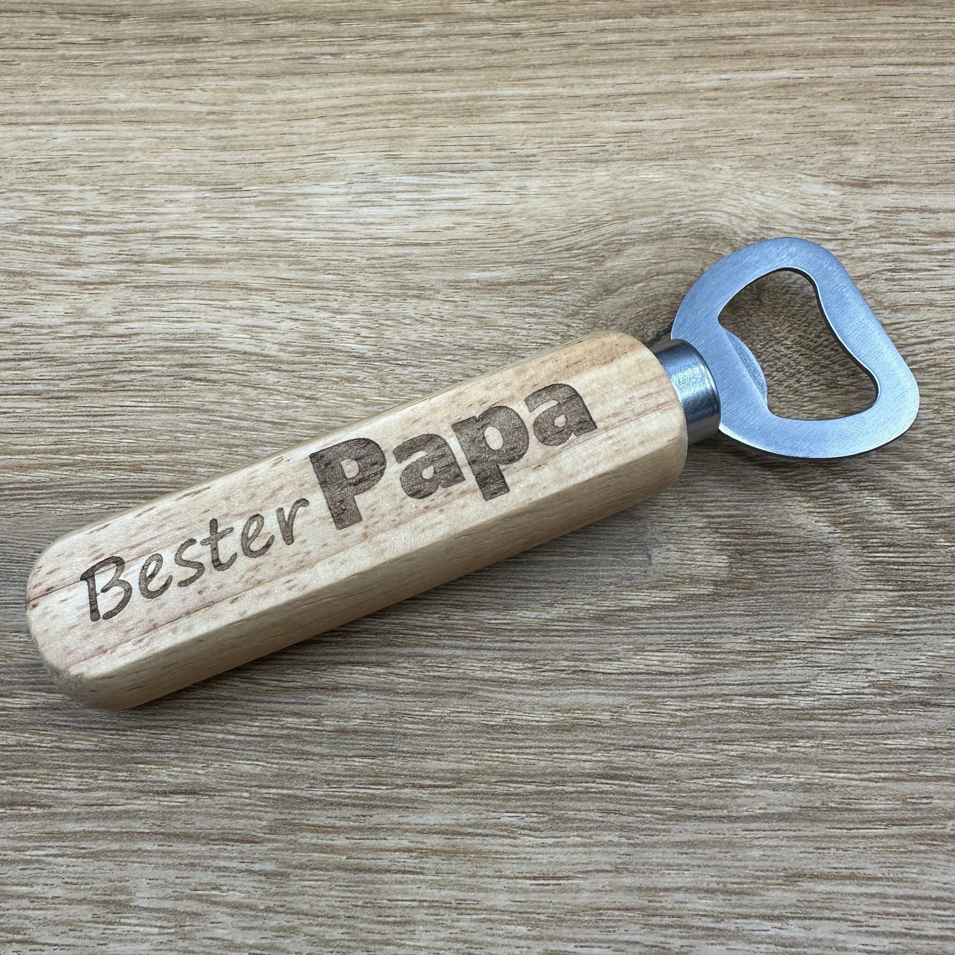 Flaschenöffner Bester Papa - Geschenkidee / Feier / Geburtstag / Vatertag