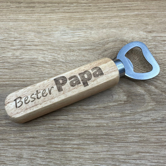 Flaschenöffner Bester Papa - Geschenkidee / Feier / Geburtstag / Vatertag