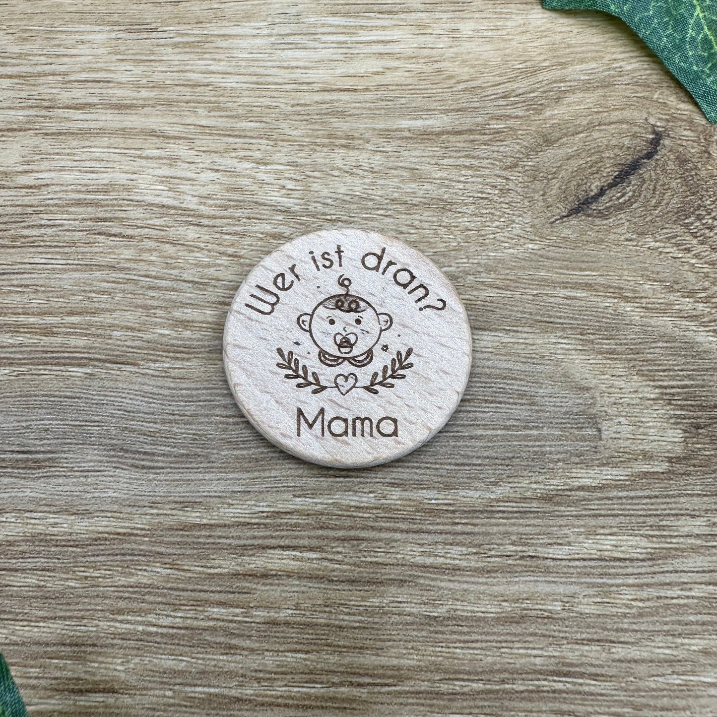 Entscheidungsmünze, Geschenk zur Geburt, Mama & Papa, Eltern, personalisierbar, witzige Kleinigkeit für Eltern