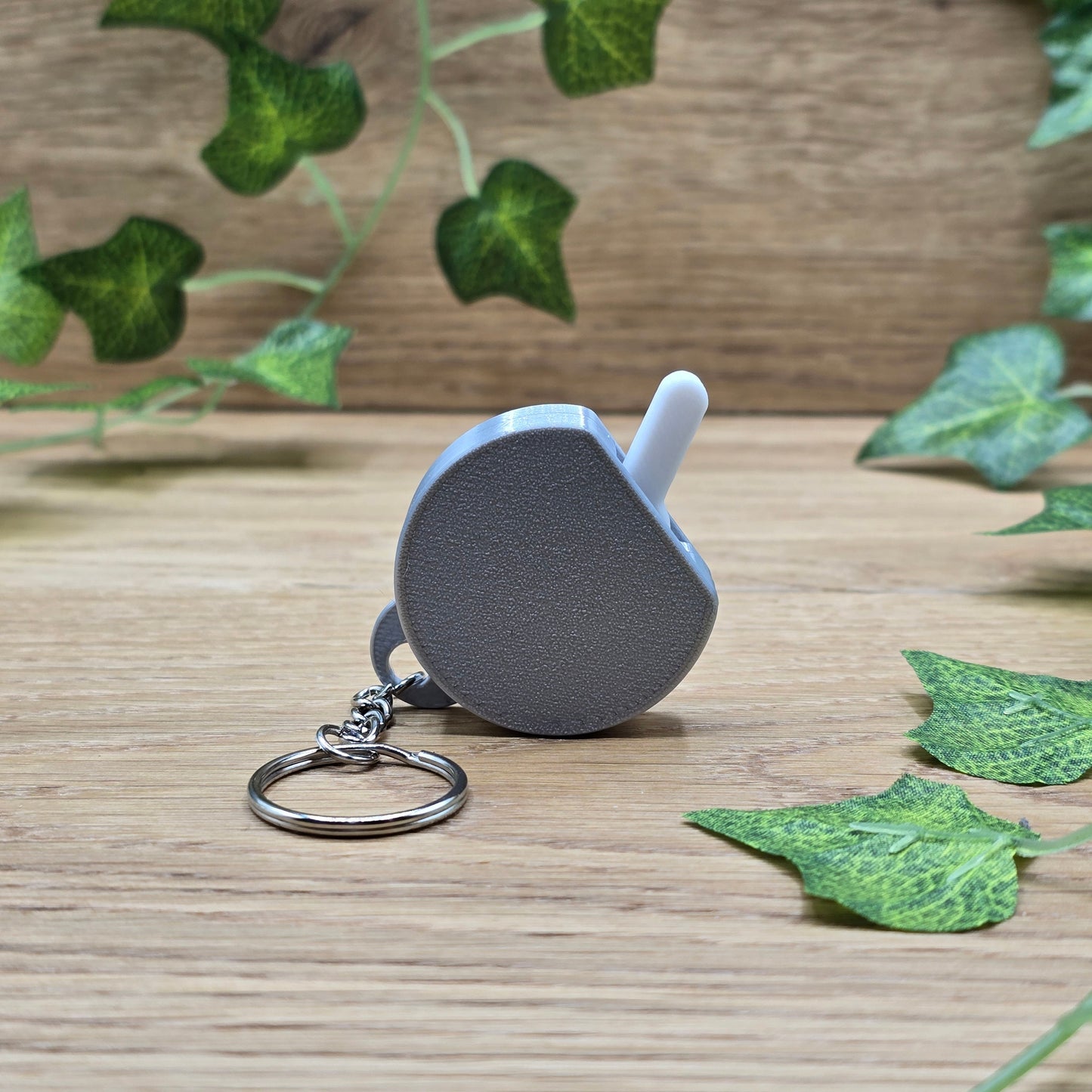 Fidget Toy Anti-Stress Spielzeug | Silber |ADHS Mechanischer Schlüsselanhänger On Off Switch Schalter Stressabbau Büro Schreibtisch