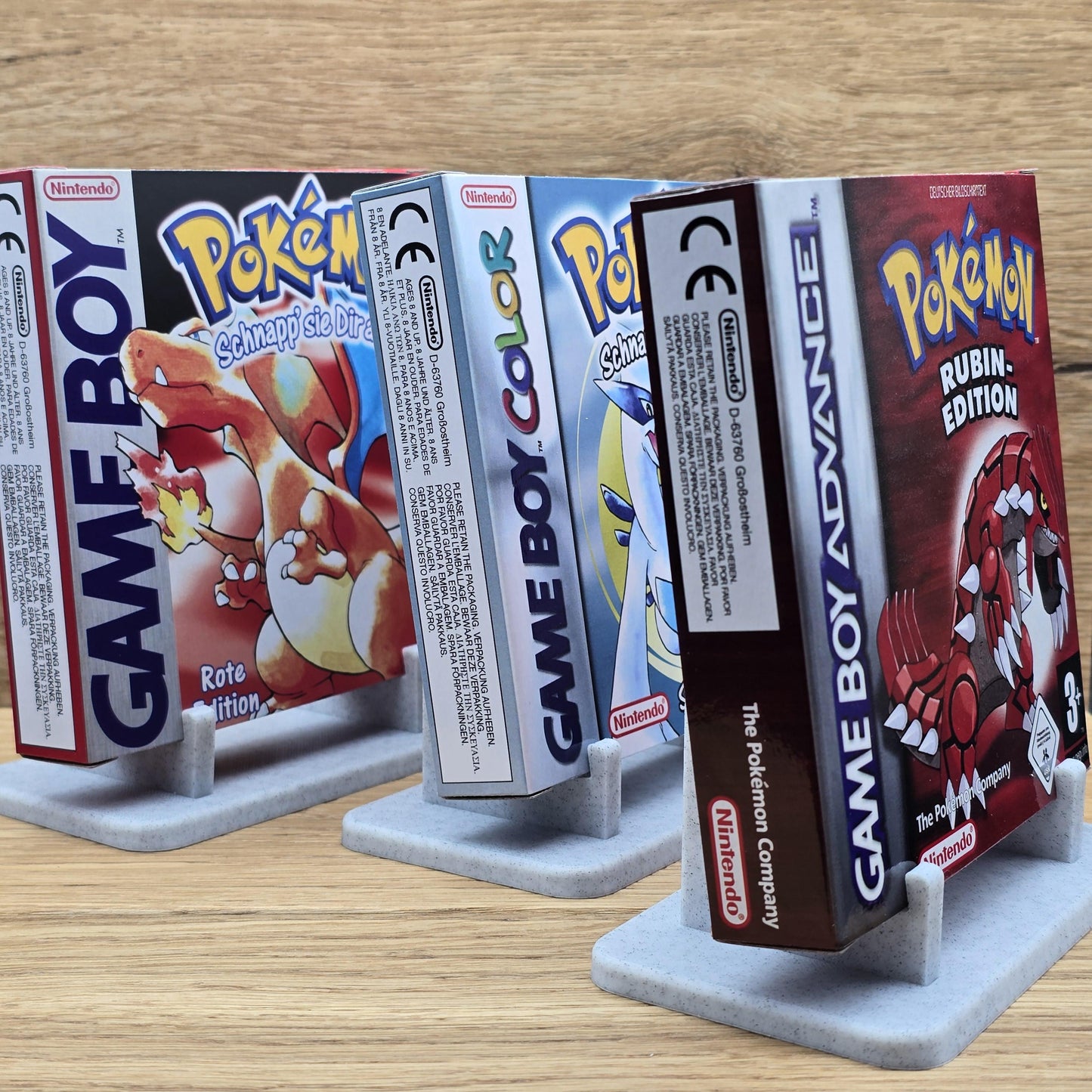 Gameboy - Spiele Halterung | Der perfekte Aufsteller um deine Retro-Klassiker gekonnt in Szene zu setzen!