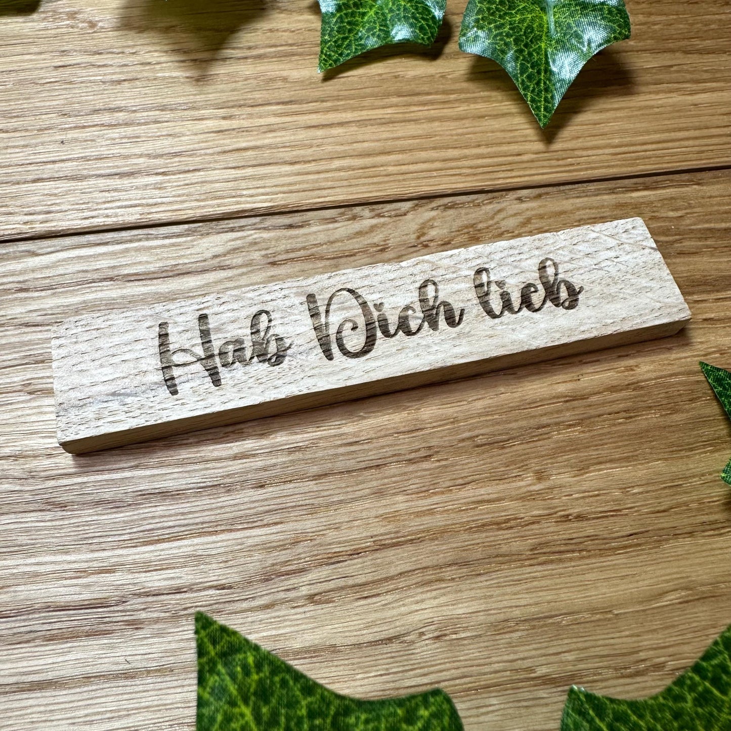 Gelaserte Holz Sticks Geschenkidee / personalisierte Klötzchen - für Hochzeit, Geburtstag, Mitbringsel, Dekoration für zuhause, Jahrestag