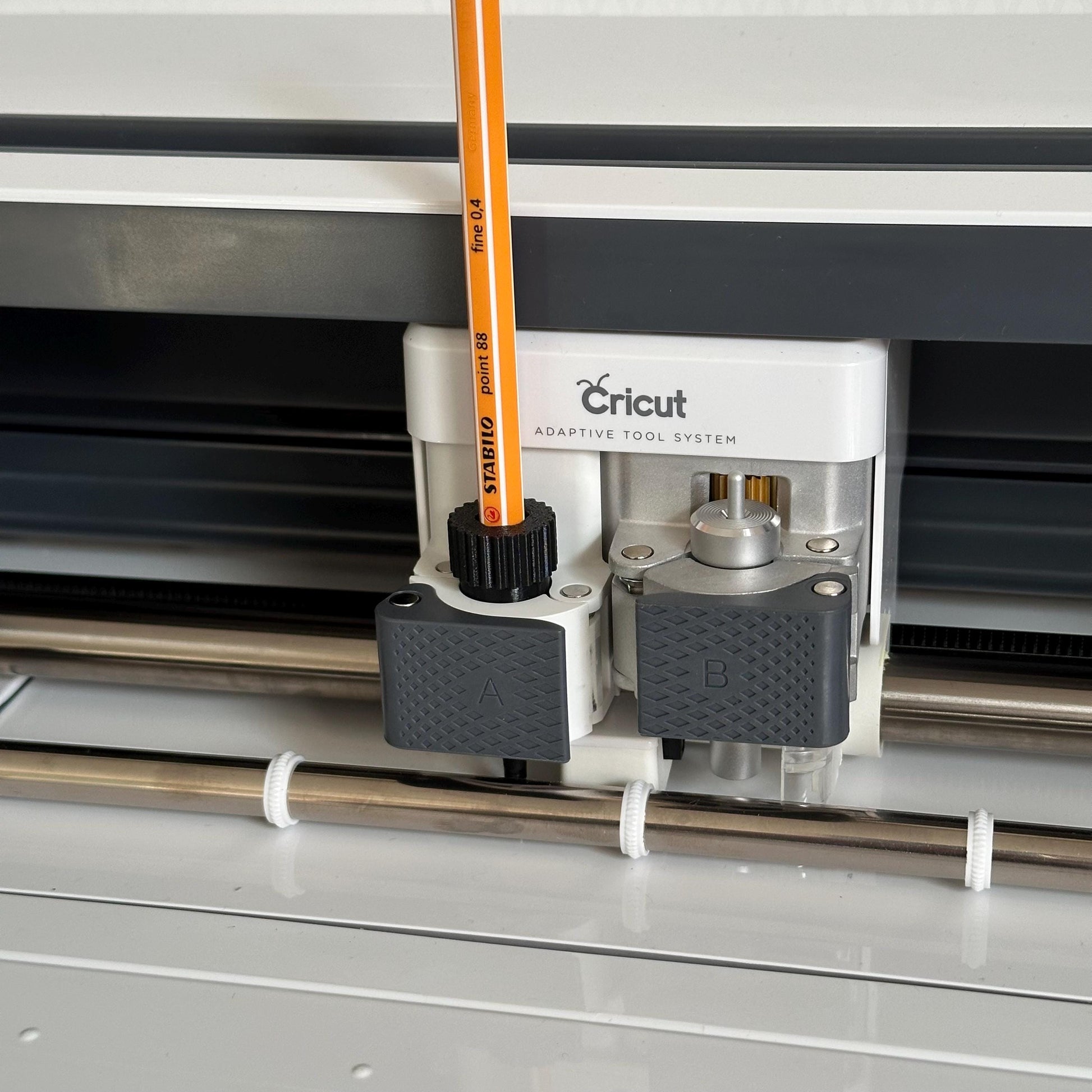 Cricut Maker Werkzeug Adapter für Stabilo Point 68 und Point 88 | passend für Cricut Maker 1, 2, 3, Cricut Air 2 und Cricut Eplore