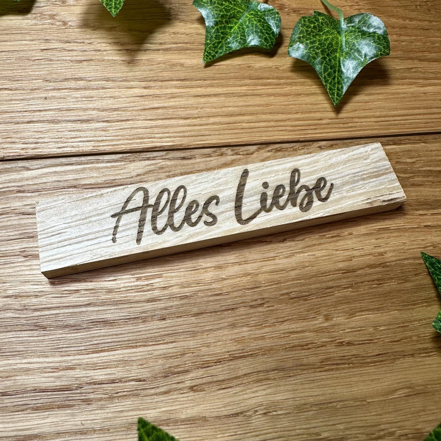 Gelaserte Holz Sticks Geschenkidee / personalisierte Klötzchen - für Hochzeit, Geburtstag, Mitbringsel, Dekoration für zuhause, Jahrestag