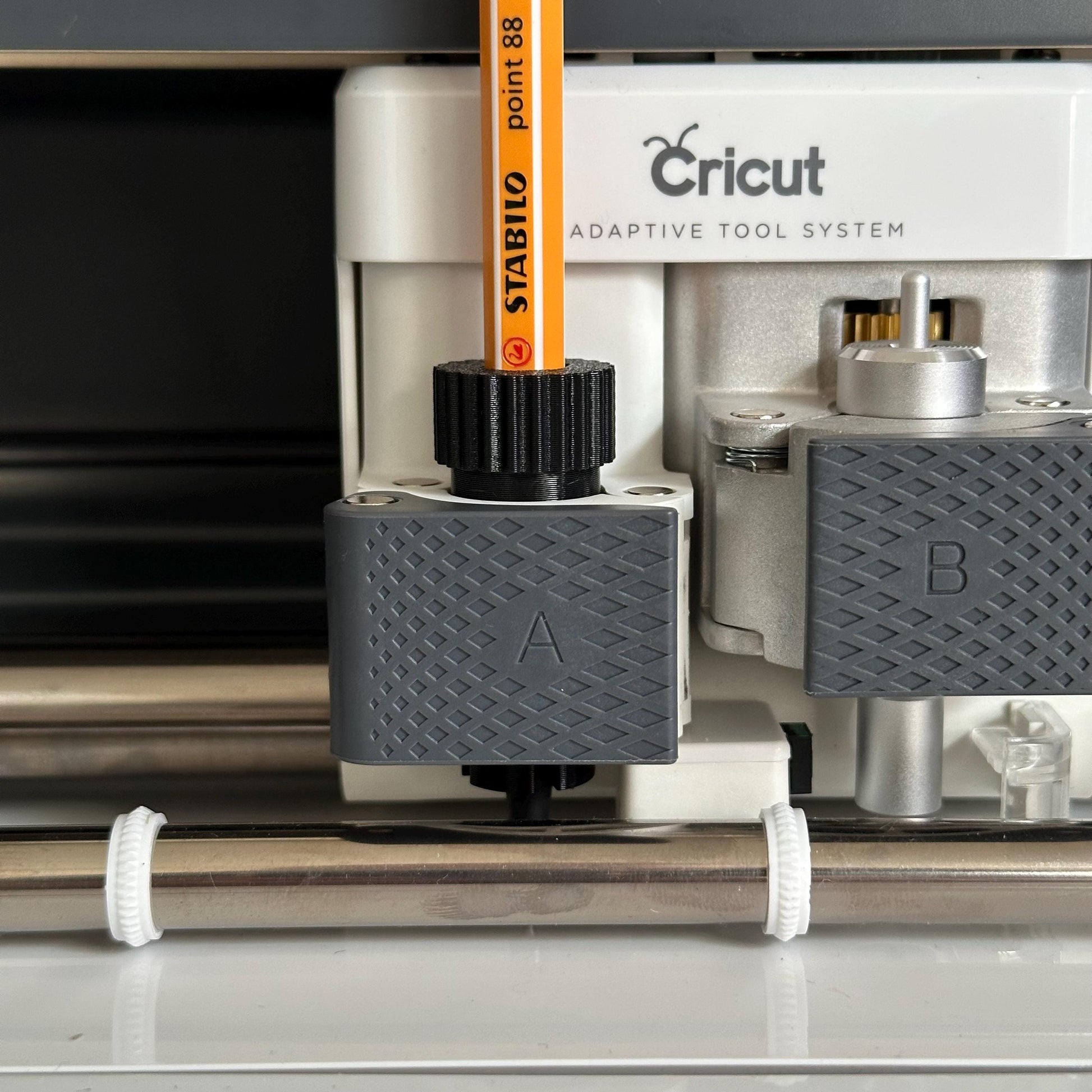 Cricut Maker Werkzeug Adapter für Stabilo Point 68 und Point 88 | passend für Cricut Maker 1, 2, 3, Cricut Air 2 und Cricut Eplore