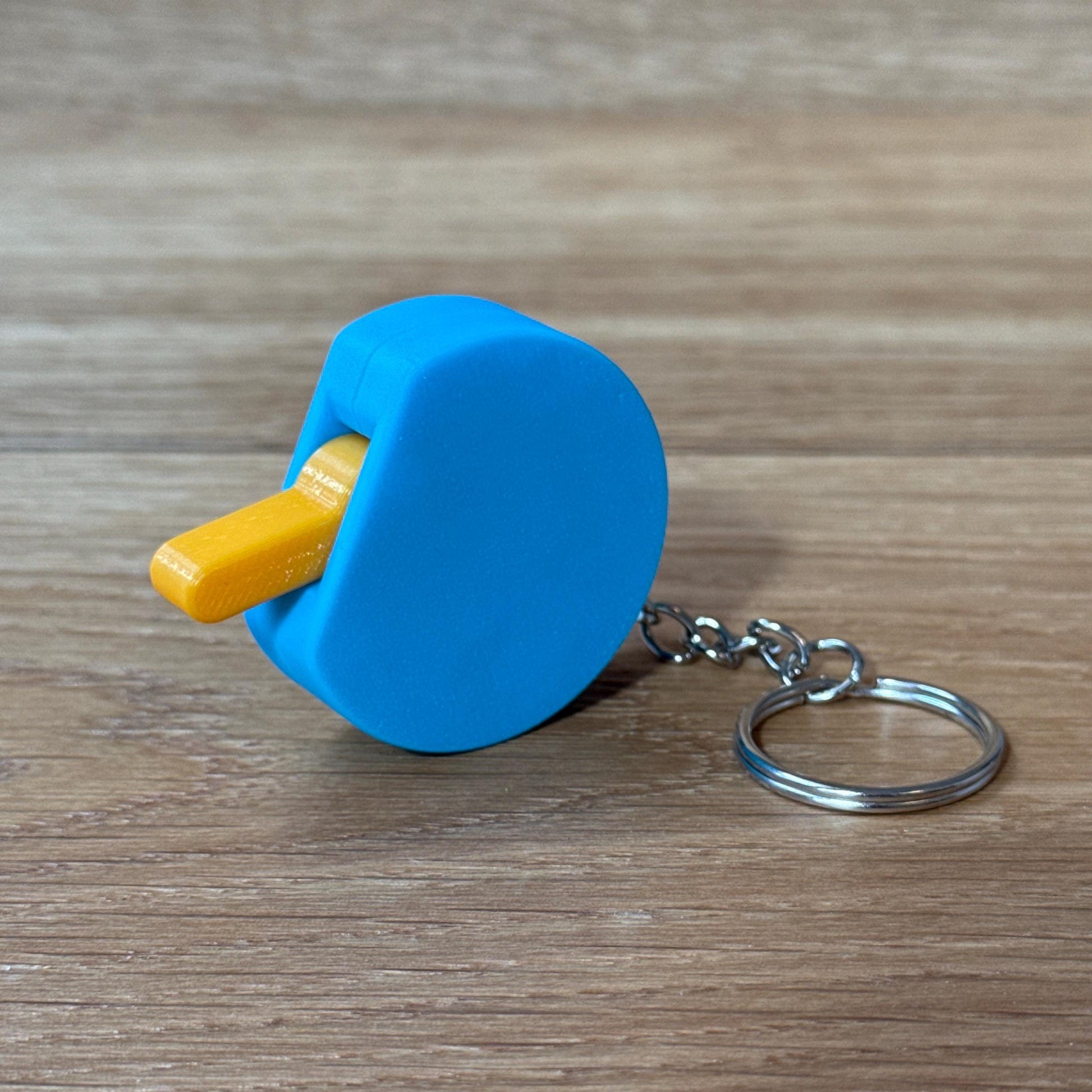 Fidget Toy Anti-Stress Spielzeug ADHS Sensorisches Mechanischer Schlüsselanhänger On Off Switch Schalter Stressabbau Büro Schreibtisch