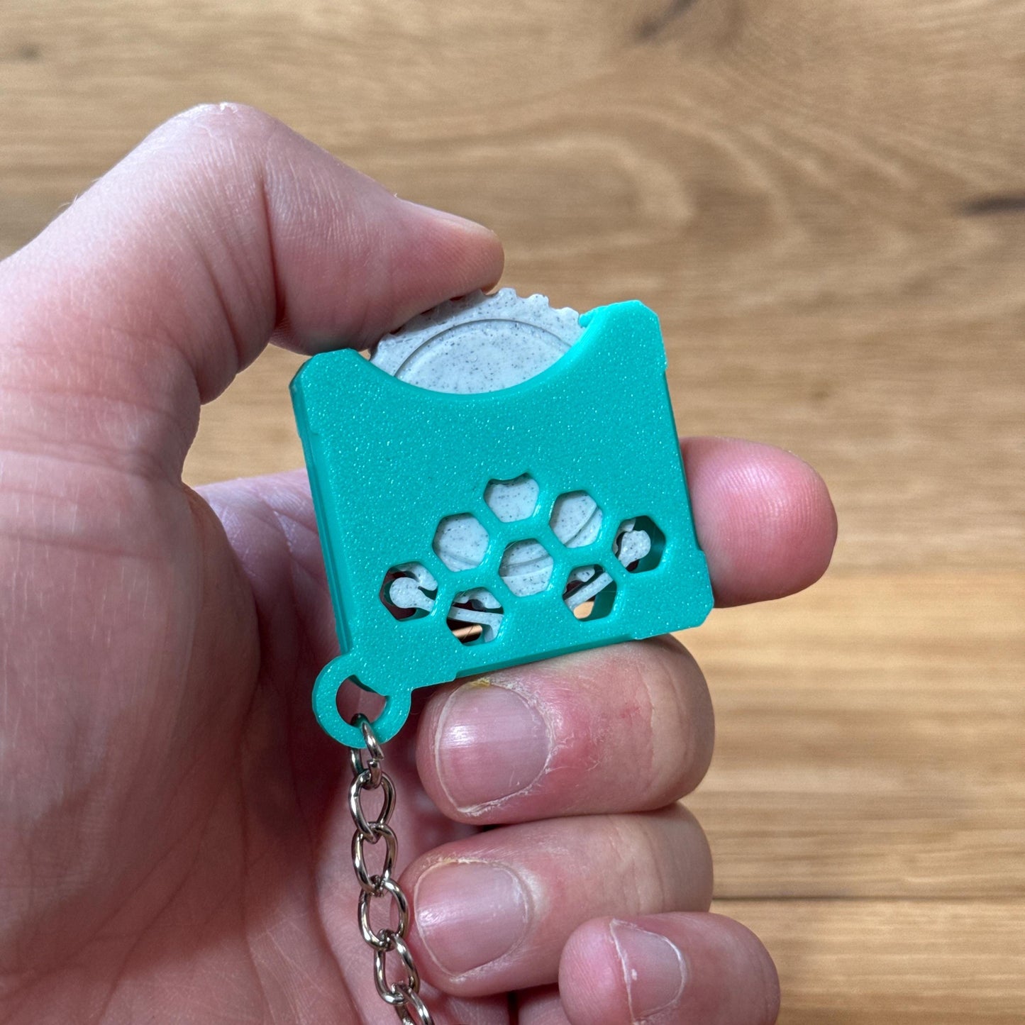 Fidget Toy Anti-Stress Spielzeug Rotary Drehknopf ADHS Sensorischer Schlüsselanhänger Stressabbau Schreibtisch Kleine Geschenkidee Alltag