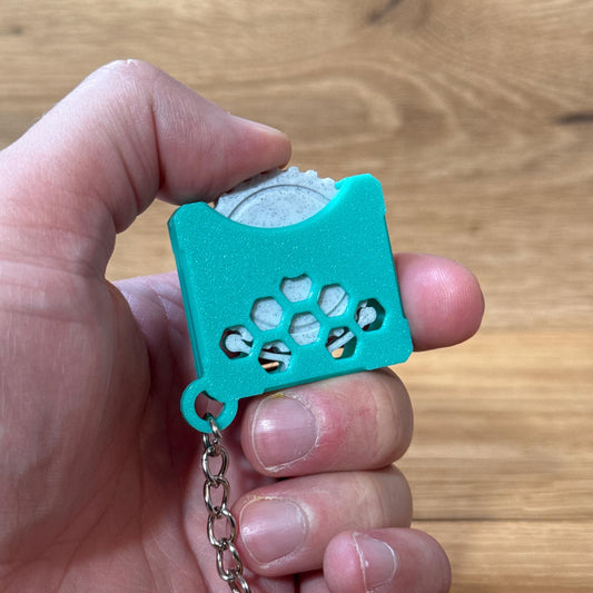 Fidget Toy Anti-Stress Spielzeug Rotary Drehknopf ADHS Sensorischer Schlüsselanhänger Stressabbau Schreibtisch Kleine Geschenkidee Alltag