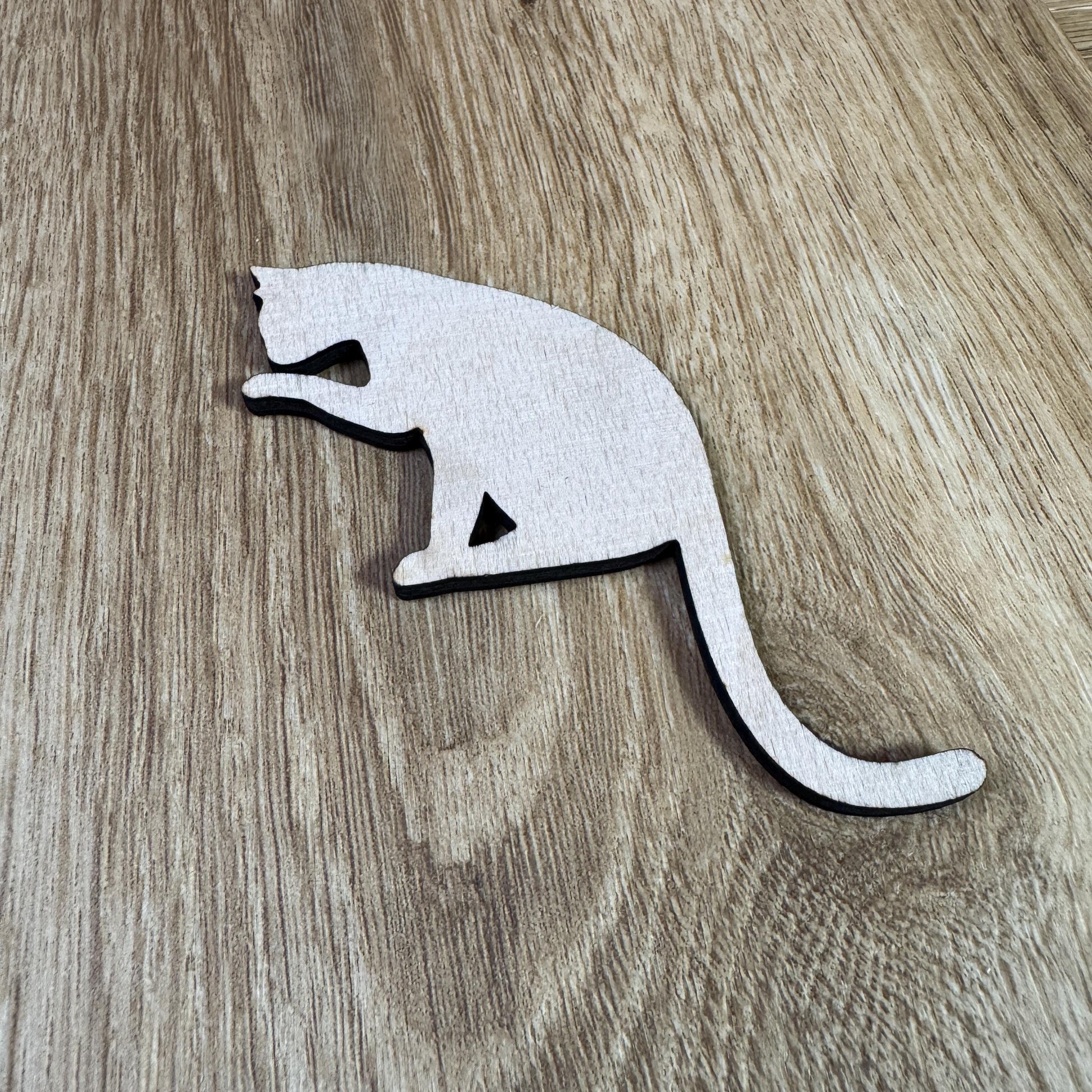 Katzen Lichtschalter Dekoration für Haustierliebhaber | Holz | Schöne Dekoration aus Holz | Geschenkidee | Geburtstag, Freunde, Familie