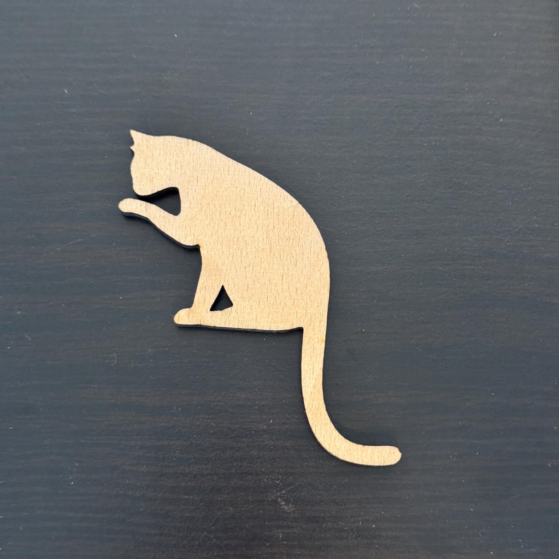 Katzen Lichtschalter Dekoration für Haustierliebhaber | Holz | Schöne Dekoration aus Holz | Geschenkidee | Geburtstag, Freunde, Familie