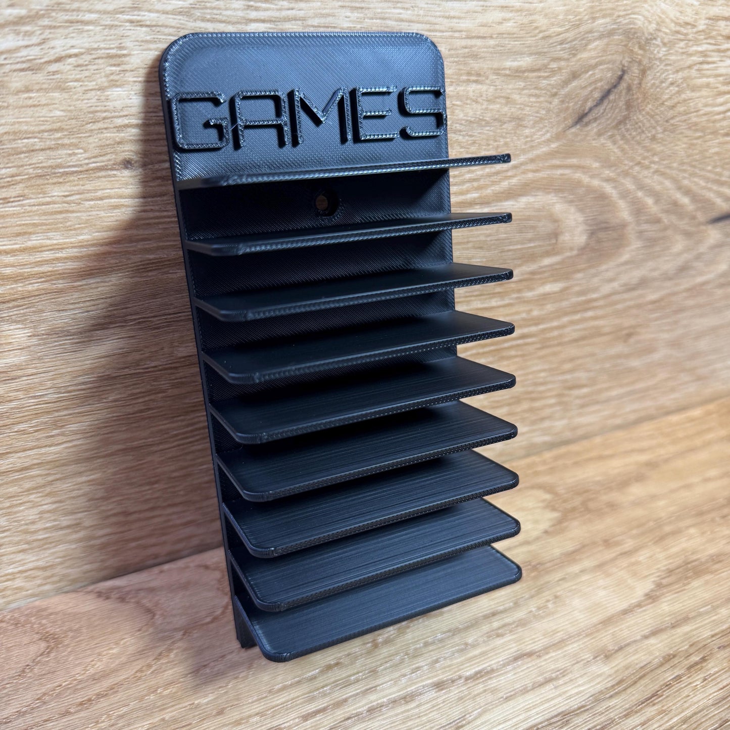 Nintendo Switch Game Case Organizer / Holder für bis zu 8 Spiele / zum Bohren oder kleben / Must have für deine Nintendo Switch Spiele!