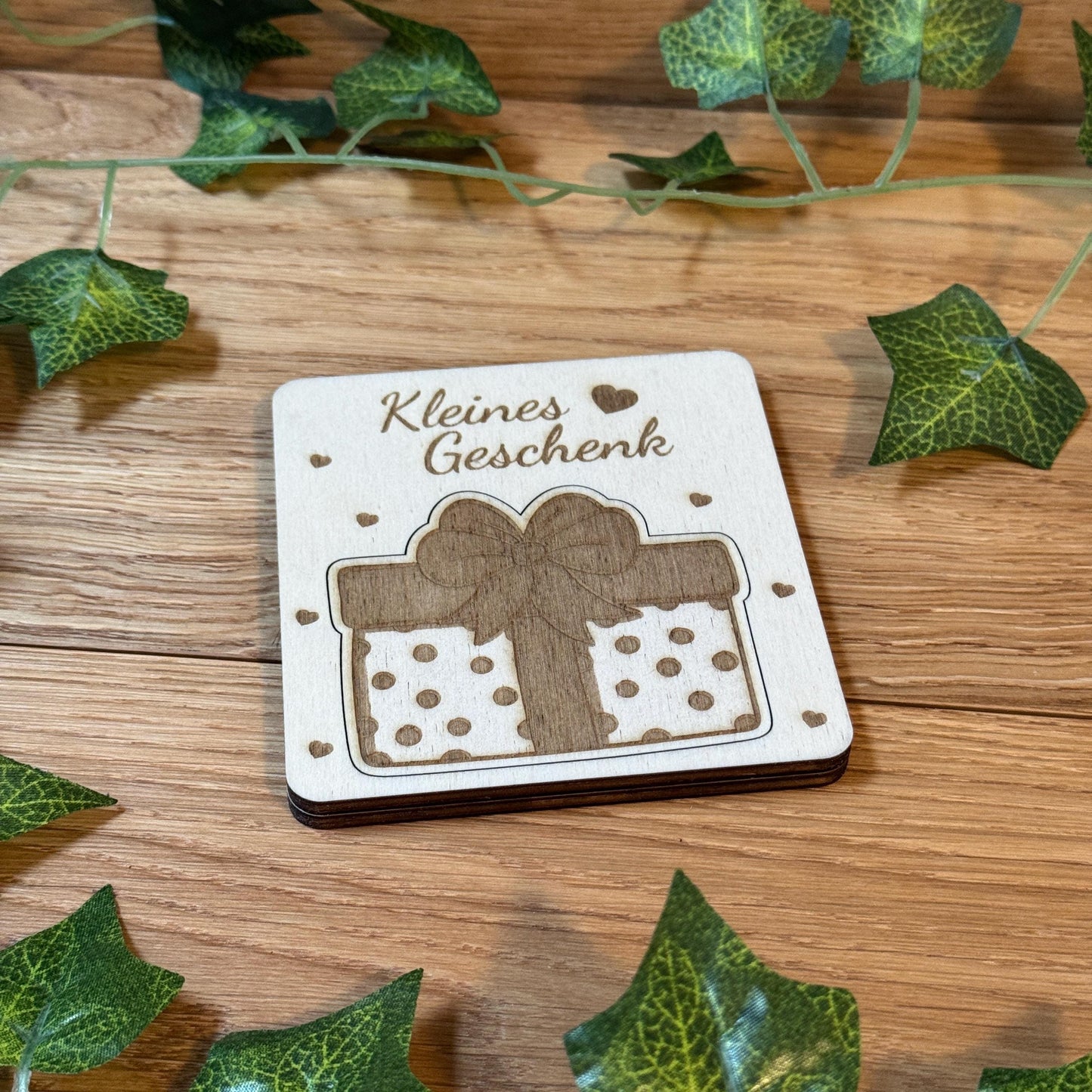 Schwangerschaft verkünden | Ihr werdet Oma & Opa | Tolle Geschenkidee aus Holz | Für werdende Großeltern | Holzkarte Schwangerschaft