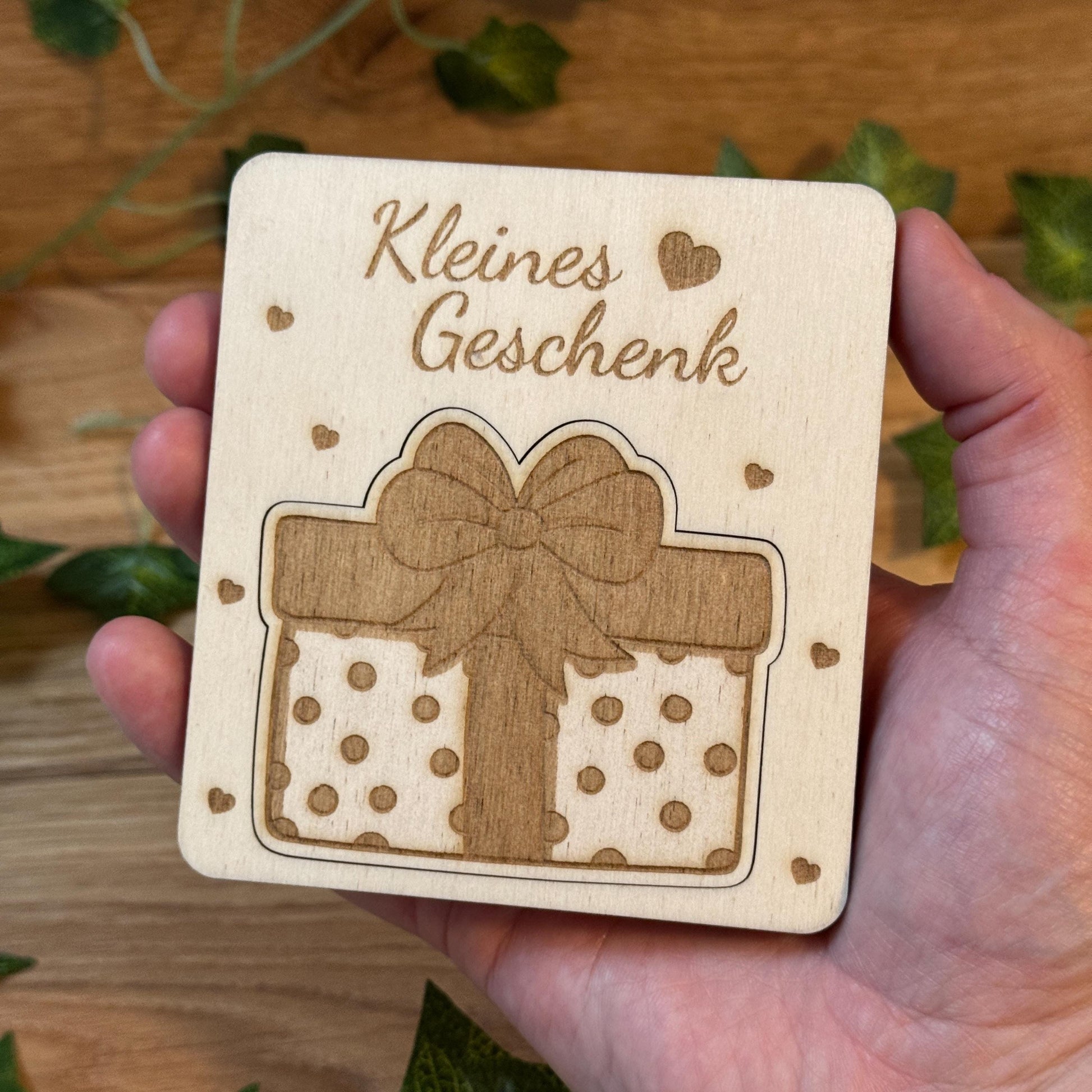 Schwangerschaft verkünden | Ihr werdet Oma & Opa | Tolle Geschenkidee aus Holz | Für werdende Großeltern | Holzkarte Schwangerschaft