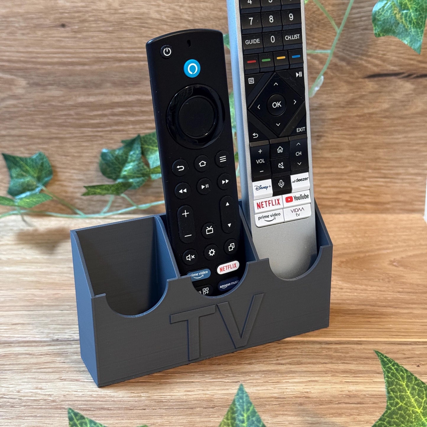 TV Remote Wandhalterung | Universalhalterung für Fernbedienungen | Organizer für Apple TV Remote, Samsung Remote, Fire TV Remote uvm.