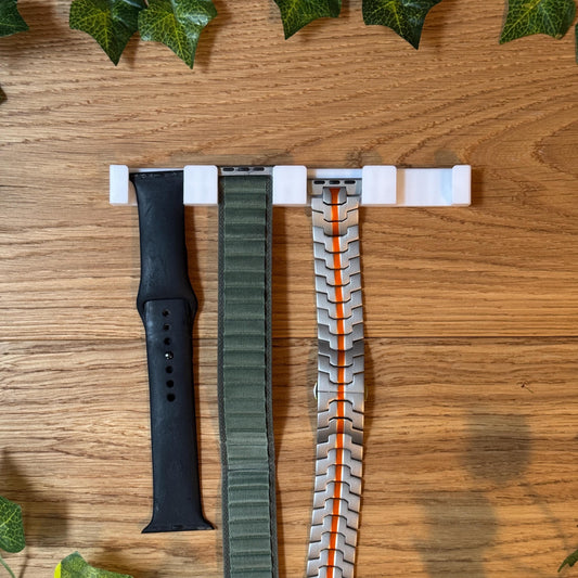 Apple Watch Armband Wandhalterung - Stilvolle & Kompakte Aufbewahrung für deine Armbänder - ohne bohren!