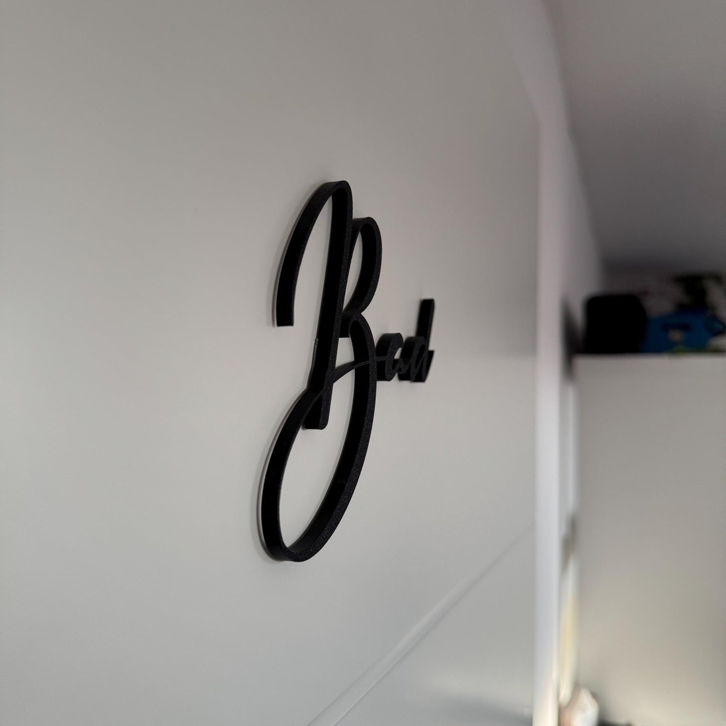 Türschild Badezimmer | Bad, Gäste WC, Schriftzug – Die stilvolle Türdekoration für dein Badezimmer