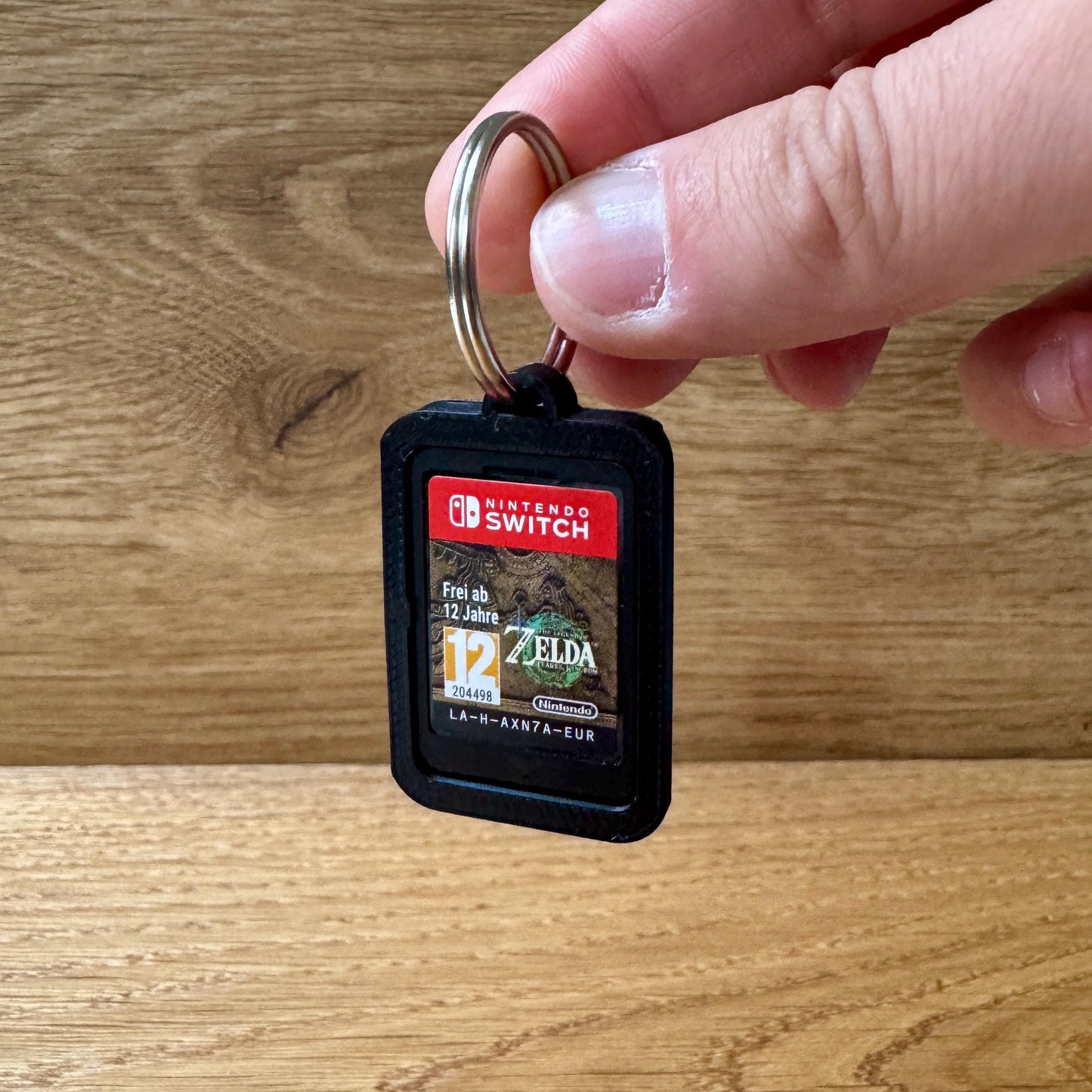 Nintendo Switch Schlüsselanhänger "CartCase" | Passend für alle Nintendo Switch & Switch 2 Cardridges | Präsentiere dein Lieblings Game!