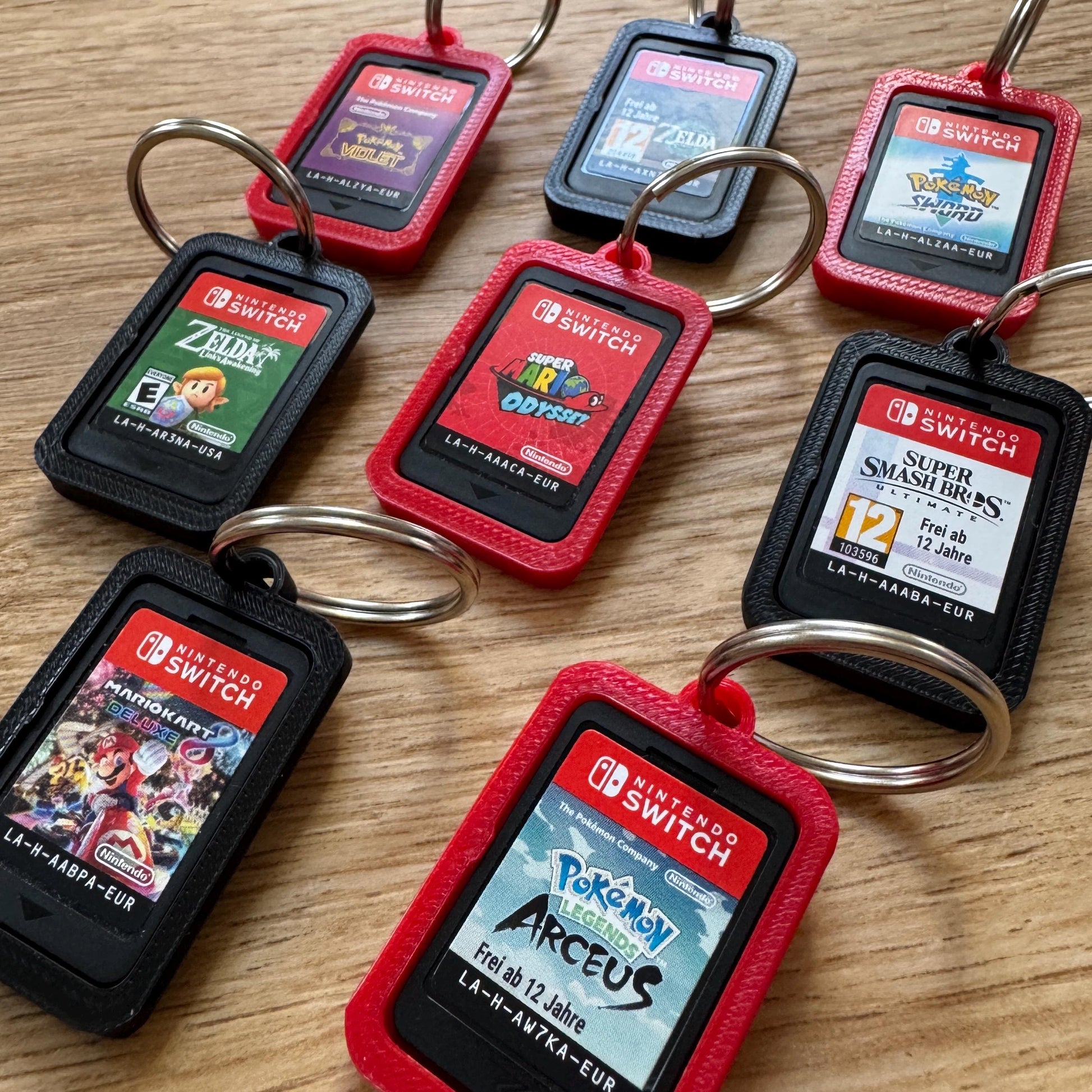 Nintendo Switch Schlüsselanhänger "CartCase" | Passend für alle Nintendo Switch & Switch 2 Cardridges | Präsentiere dein Lieblings Game!