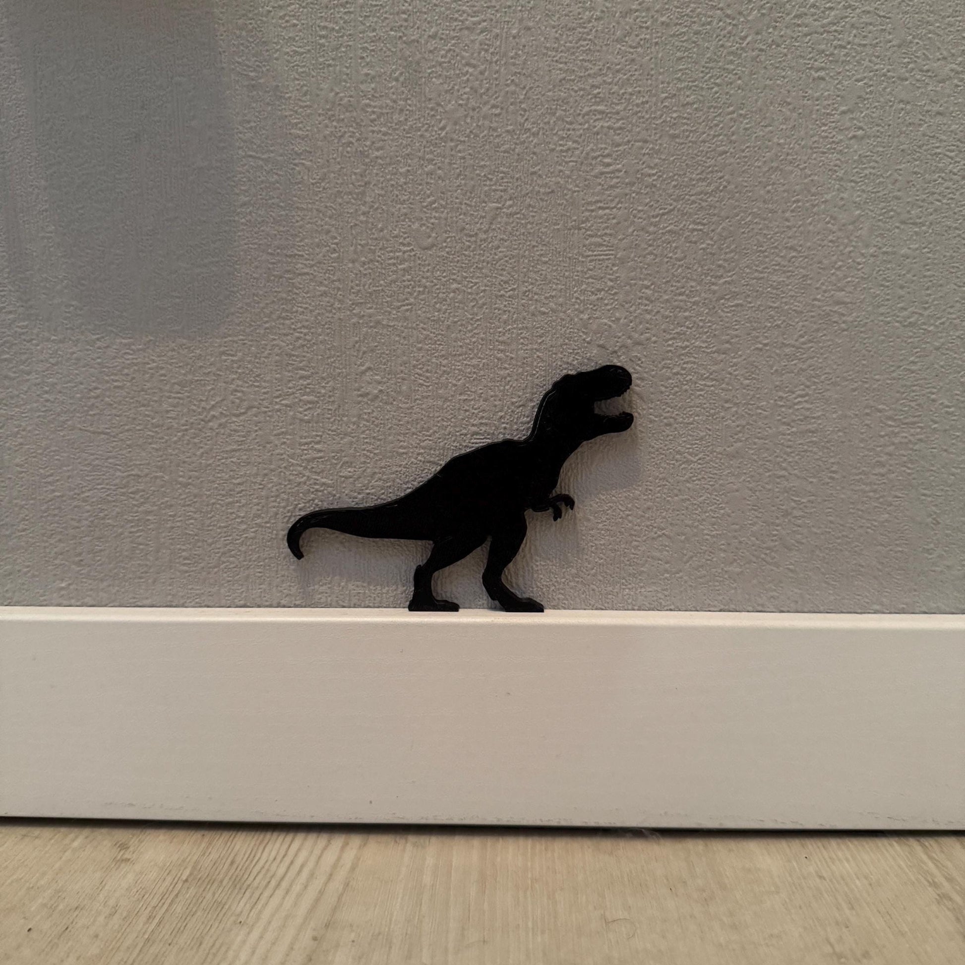 Dinosaurier T-Rex Kantenhocker für Lichtschalter & Steckdosen | Lustige Geschenkidee für Freunde und Familie