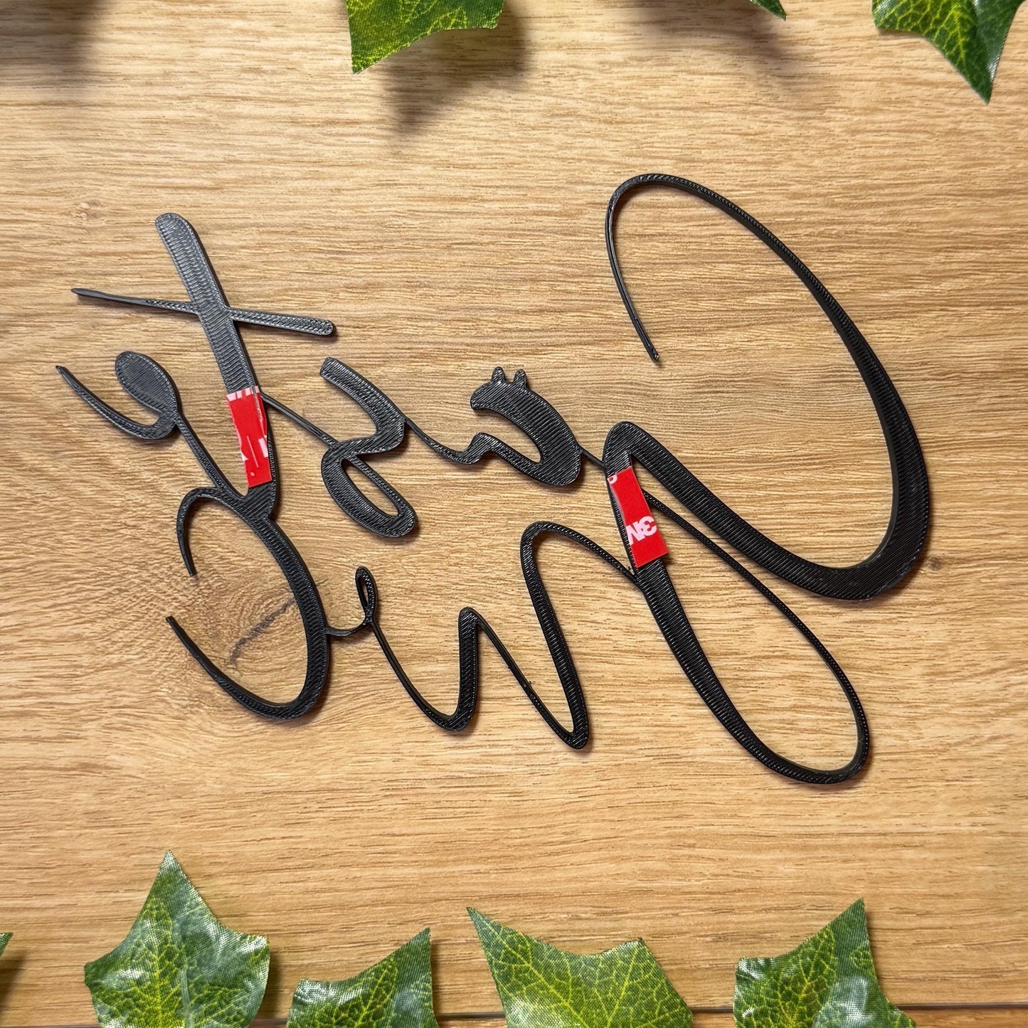 Gäste WC Türschild | Bad, WC Schriftzug – Die stilvolle Türdekoration für dein Badezimmer