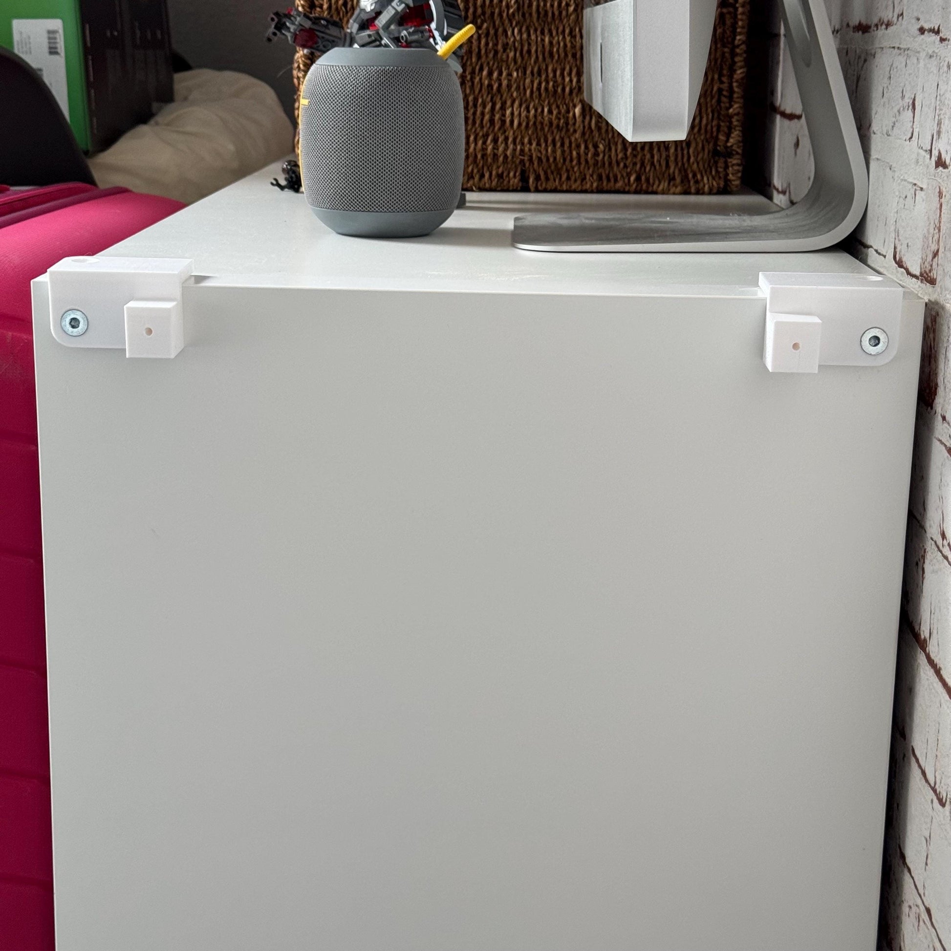 Adapter für IKEA SKADIS an KALLAX Regal | Set 2x Skadis-Kallax-Verbinder