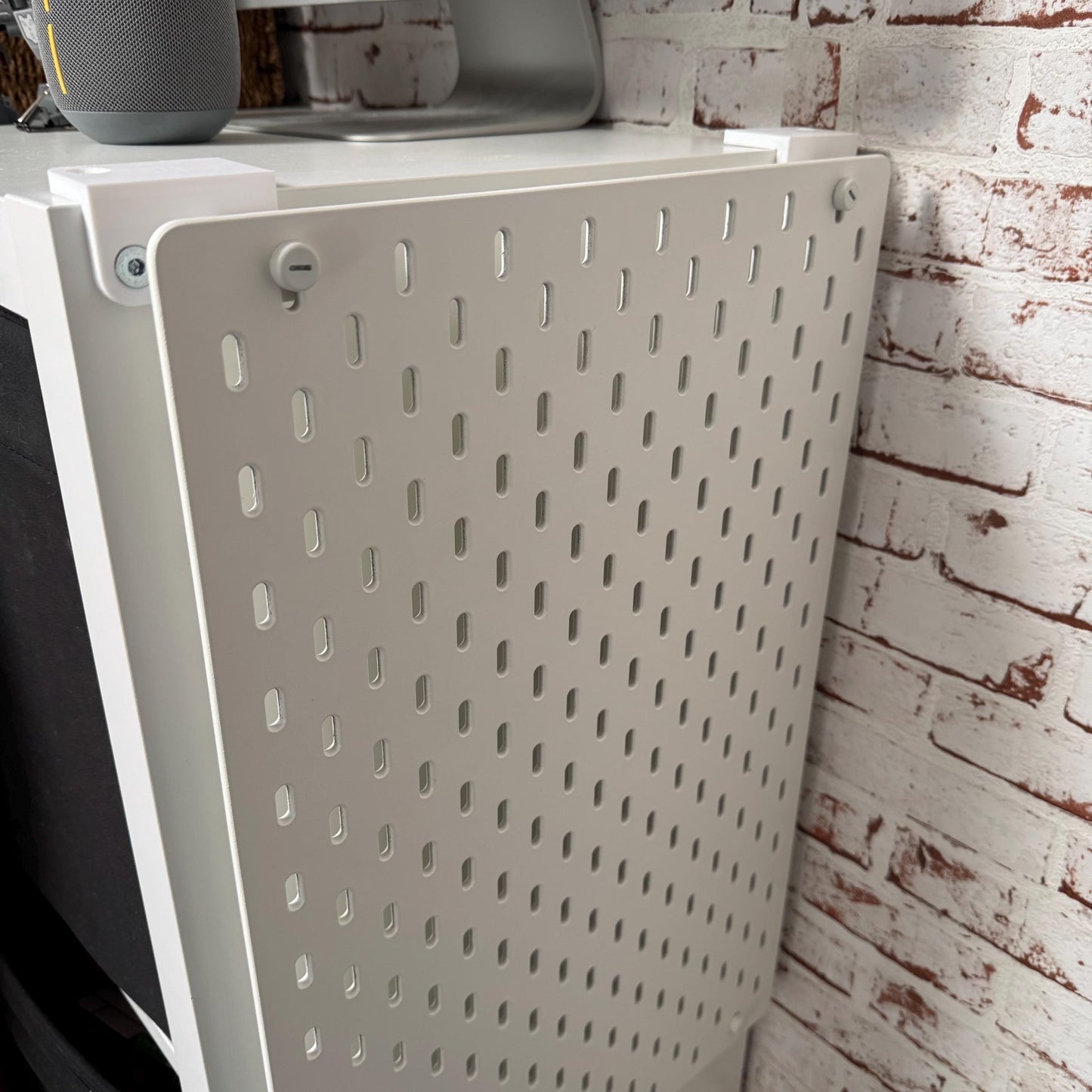 Adapter für IKEA SKADIS an KALLAX Regal | Set 2x Skadis-Kallax-Verbinder