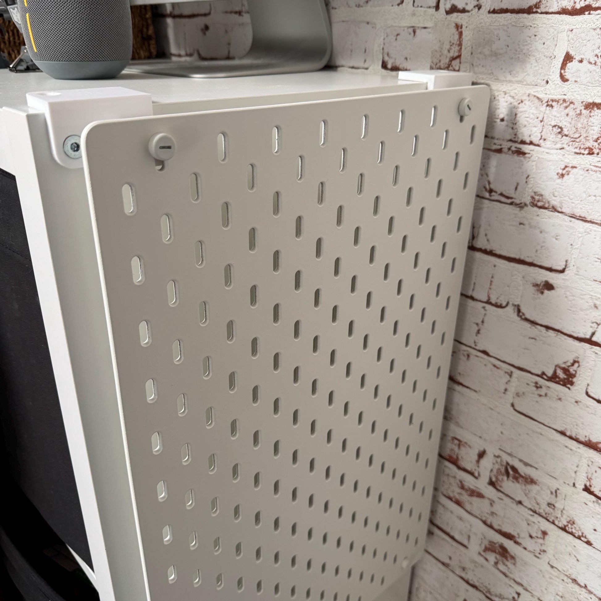 Adapter für IKEA SKADIS an KALLAX Regal | Set 2x Skadis-Kallax-Verbinder