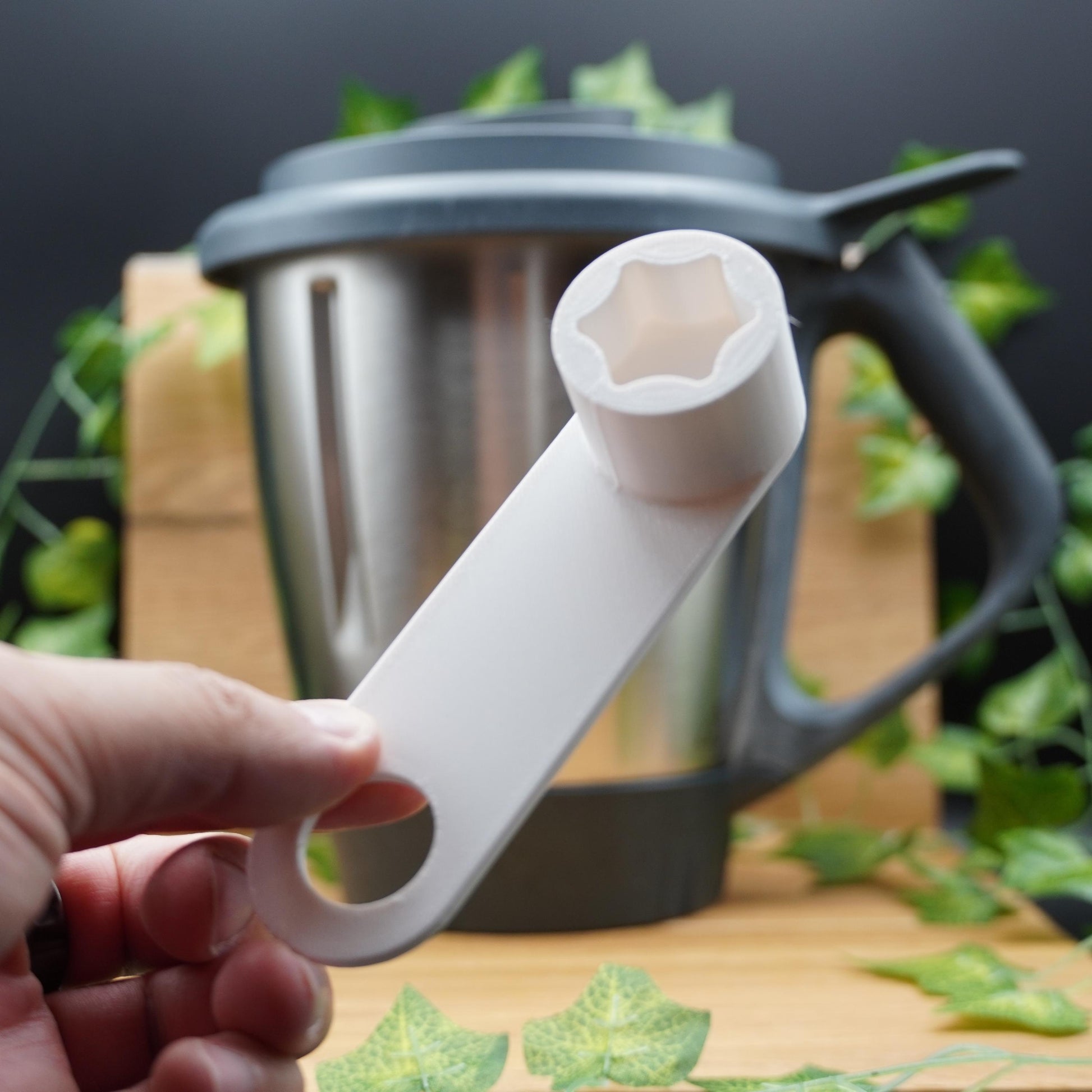 Thermomix Teigblume | Teiglöser für TM5, TM6, TM7 weiß