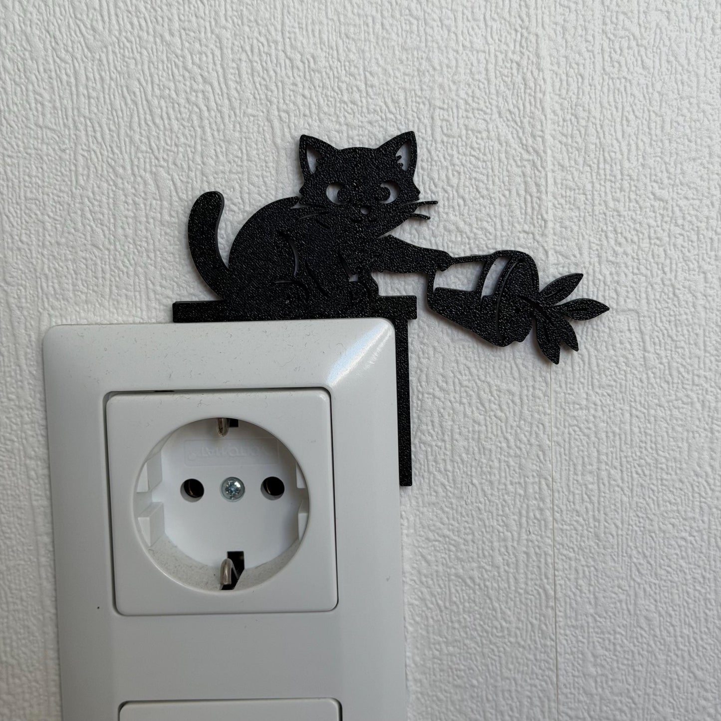 Türrahmen Dekoration Katze | Lustiger Kantenhocker | Geschenk für Katzenfans - verschiedene Größen