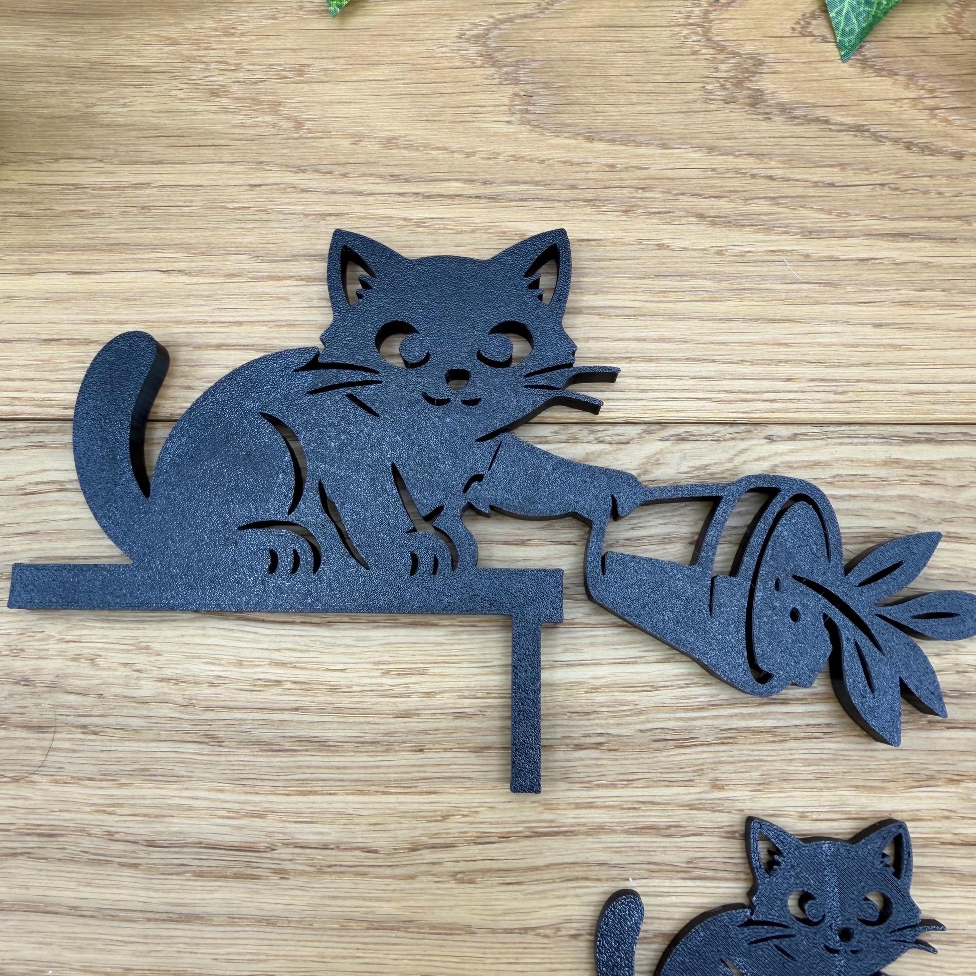 Türrahmen Dekoration Katze | Lustiger Kantenhocker | Geschenk für Katzenfans - verschiedene Größen
