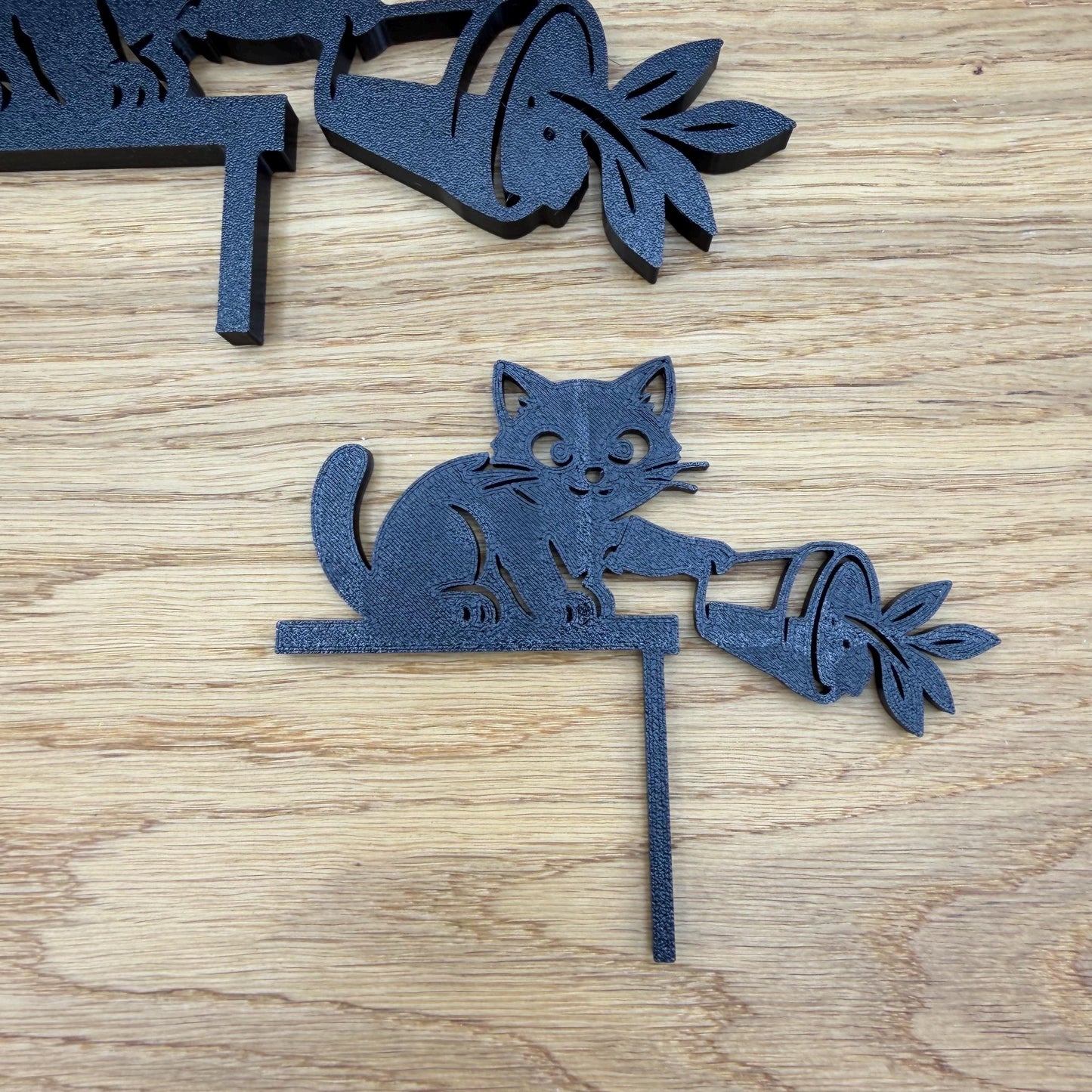 Türrahmen Dekoration Katze | Lustiger Kantenhocker | Geschenk für Katzenfans - verschiedene Größen