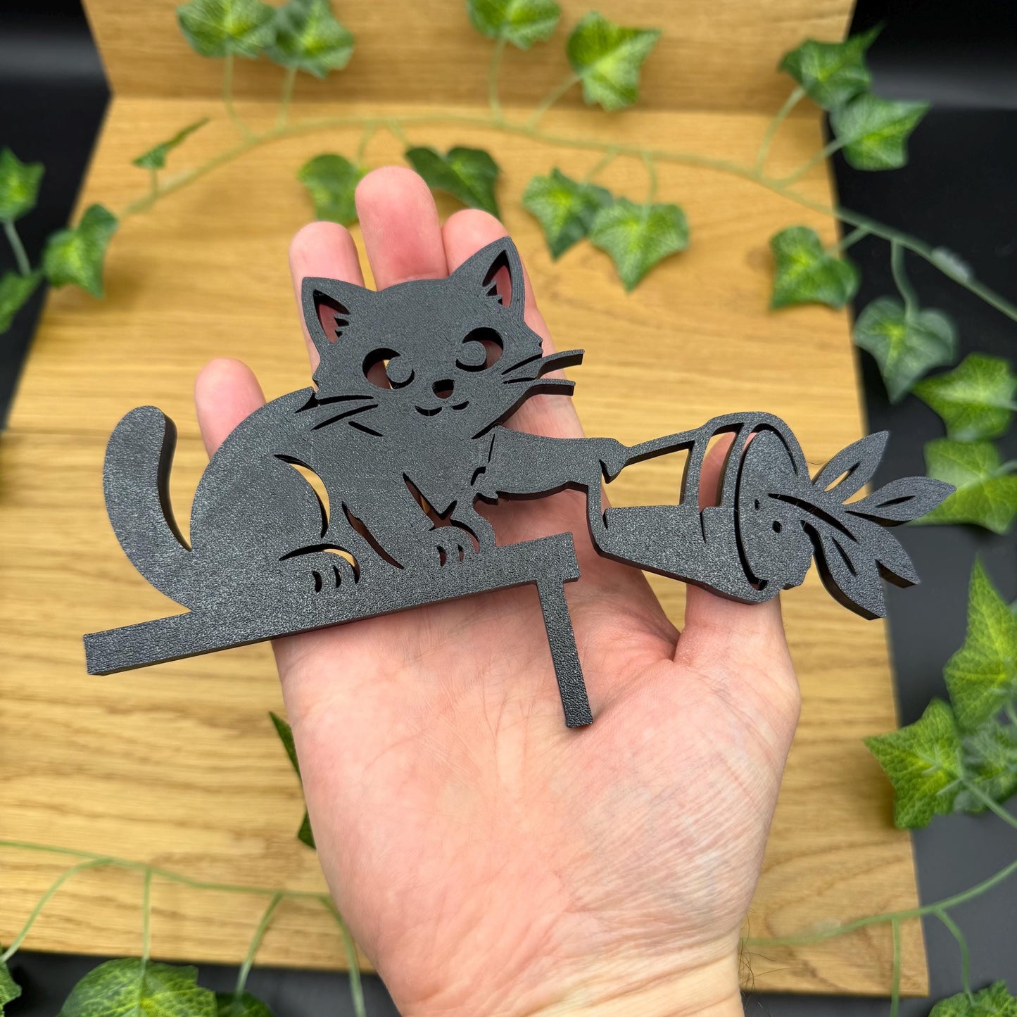 Türrahmen Dekoration Katze | Lustiger Kantenhocker | Geschenk für Katzenfans - verschiedene Größen