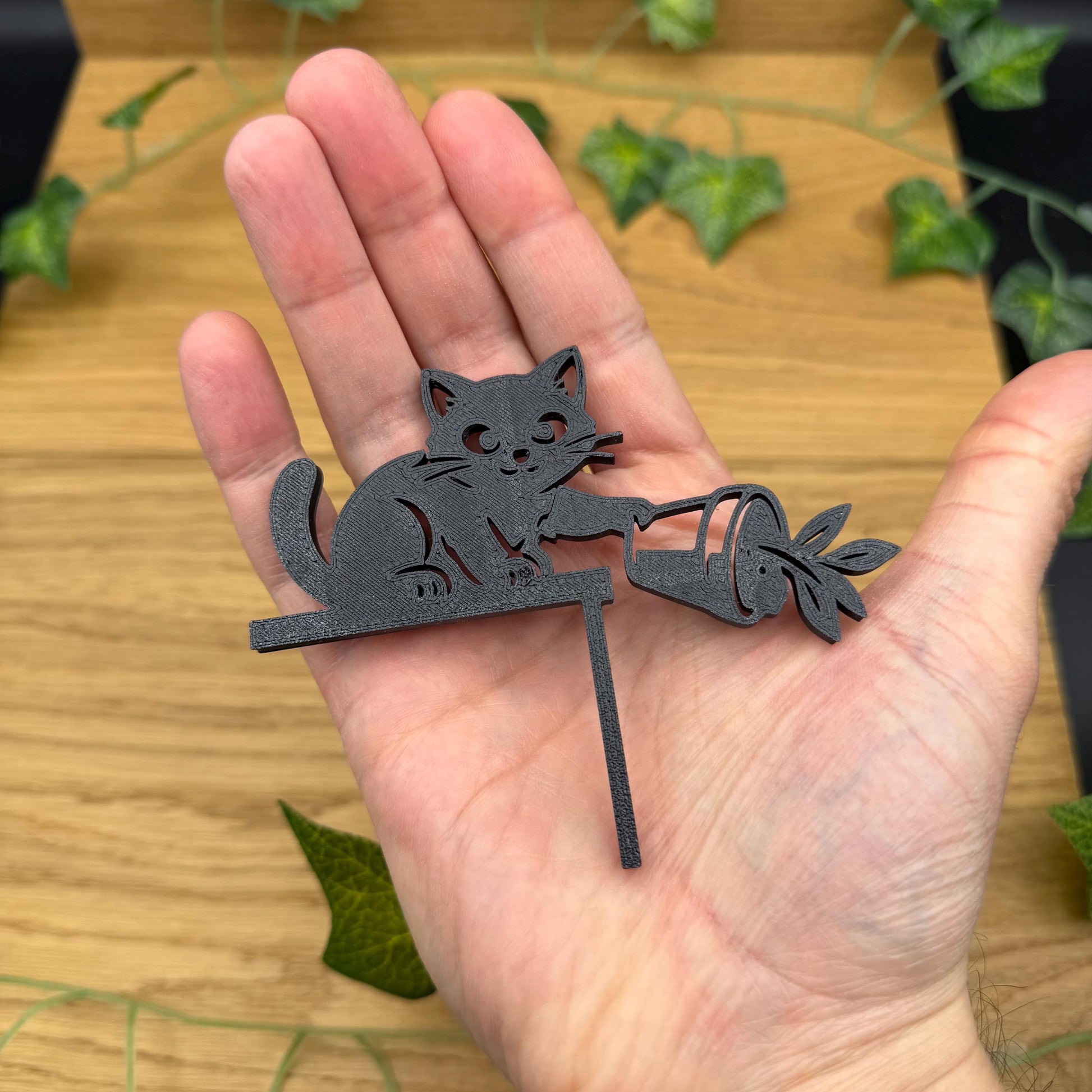 Türrahmen Dekoration Katze | Lustiger Kantenhocker | Geschenk für Katzenfans - verschiedene Größen