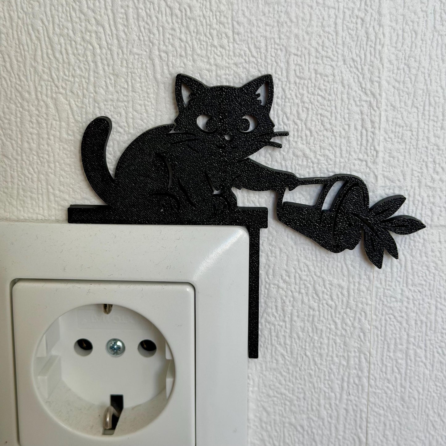 Türrahmen Dekoration Katze | Lustiger Kantenhocker | Geschenk für Katzenfans - verschiedene Größen