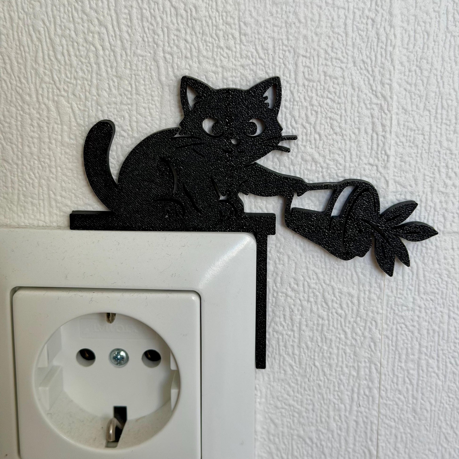 Türrahmen Dekoration Katze | Lustiger Kantenhocker | Geschenk für Katzenfans - verschiedene Größen