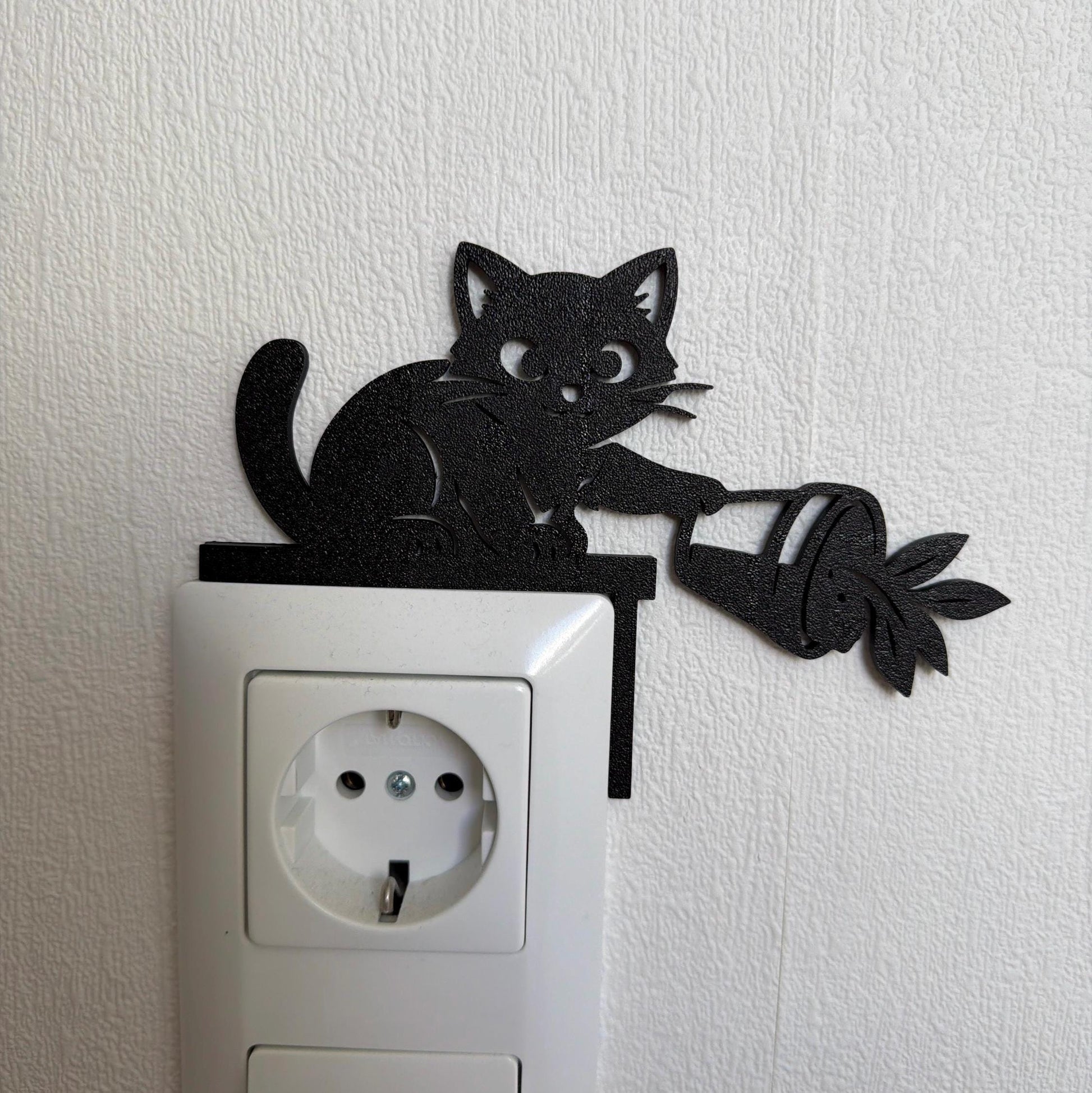 Türrahmen Dekoration Katze | Lustiger Kantenhocker | Geschenk für Katzenfans - verschiedene Größen