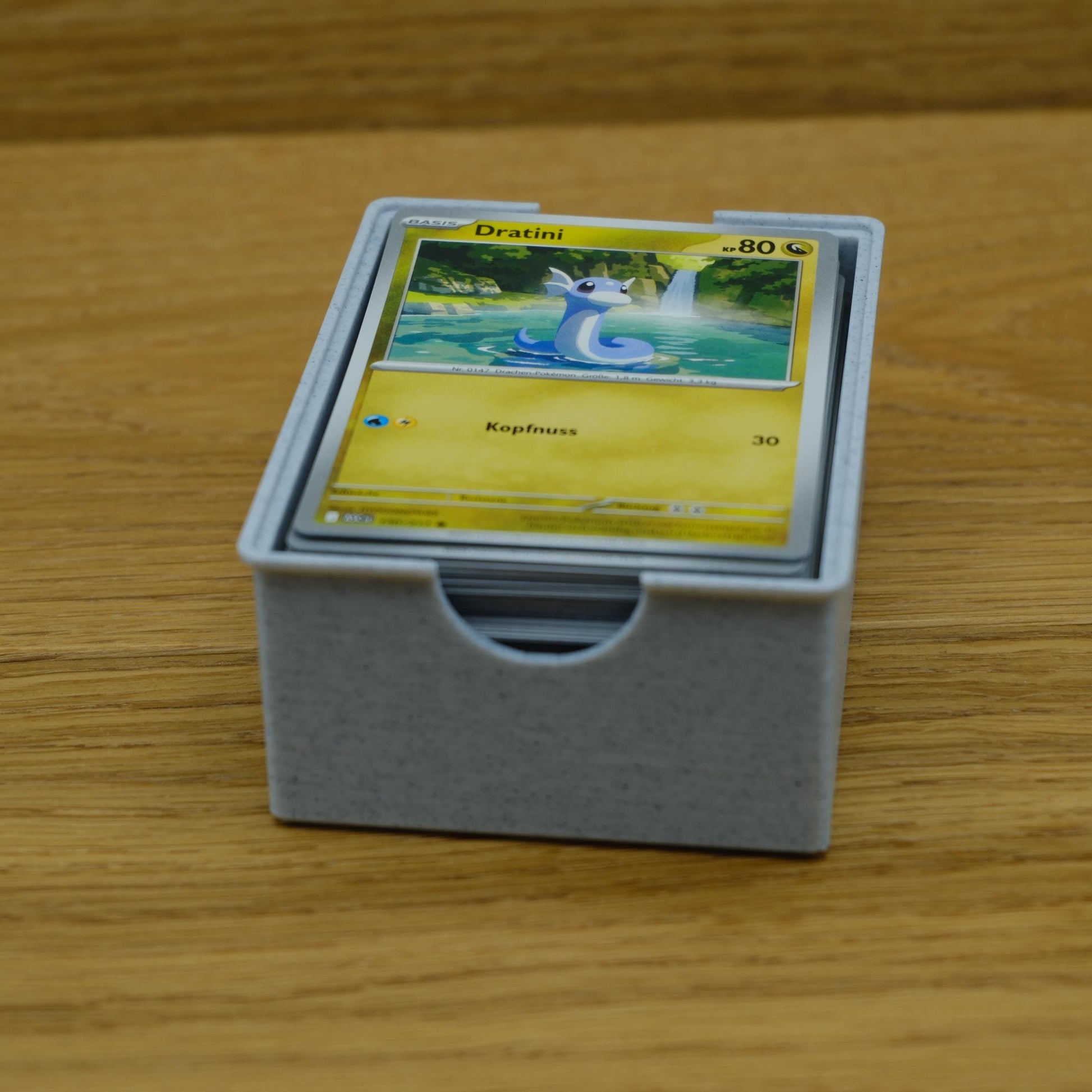 Stapelbare Sammelkarten Box für Pokémon Karten – perfekte Organisation für deine Sammlung