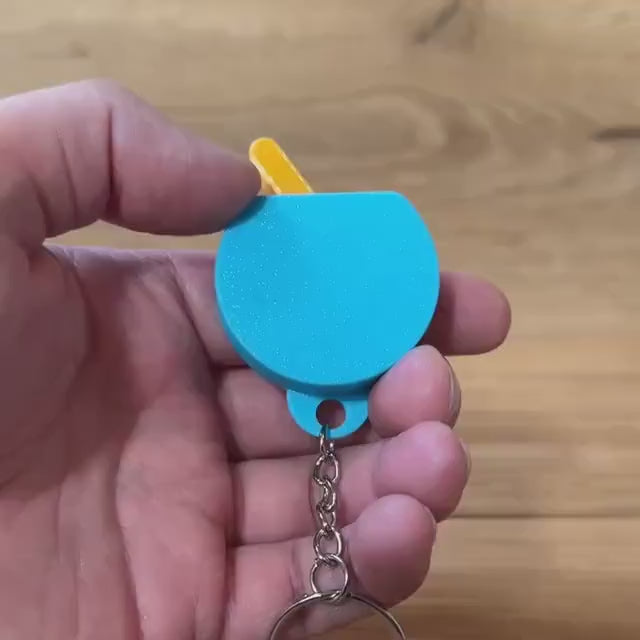 Fidget Toy Anti-Stress Spielzeug ADHS Sensorisches Mechanischer Schlüsselanhänger On Off Switch Schalter Stressabbau Büro Schreibtisch