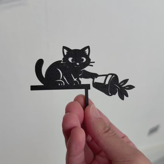 Türrahmen Dekoration Katze | Lustiger Kantenhocker | Geschenk für Katzenfans - verschiedene Größen